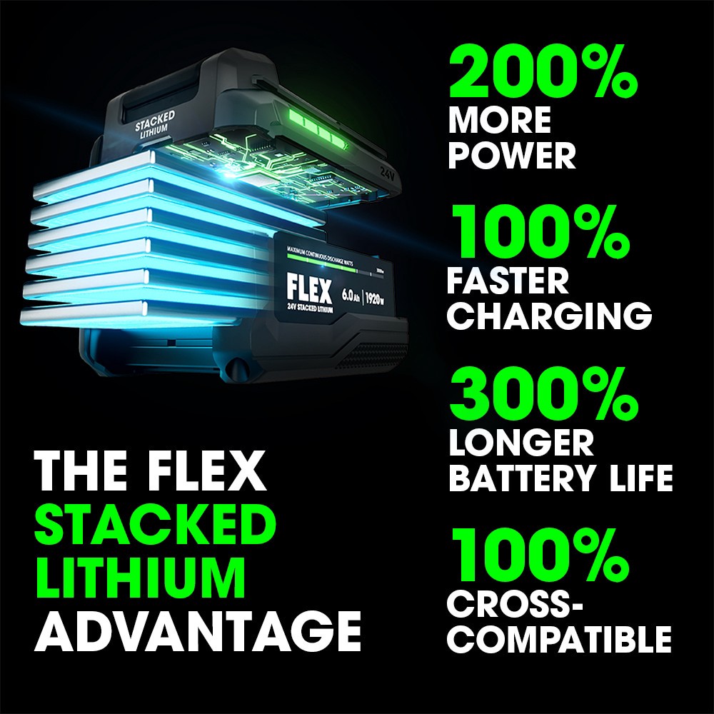 slide 2 of 6, FLEX 24-volt Variable Speed Brushless 1/2-in Drive Cordless Impact Wrench (Battery Not Included and Charger Not Included), 1 ct