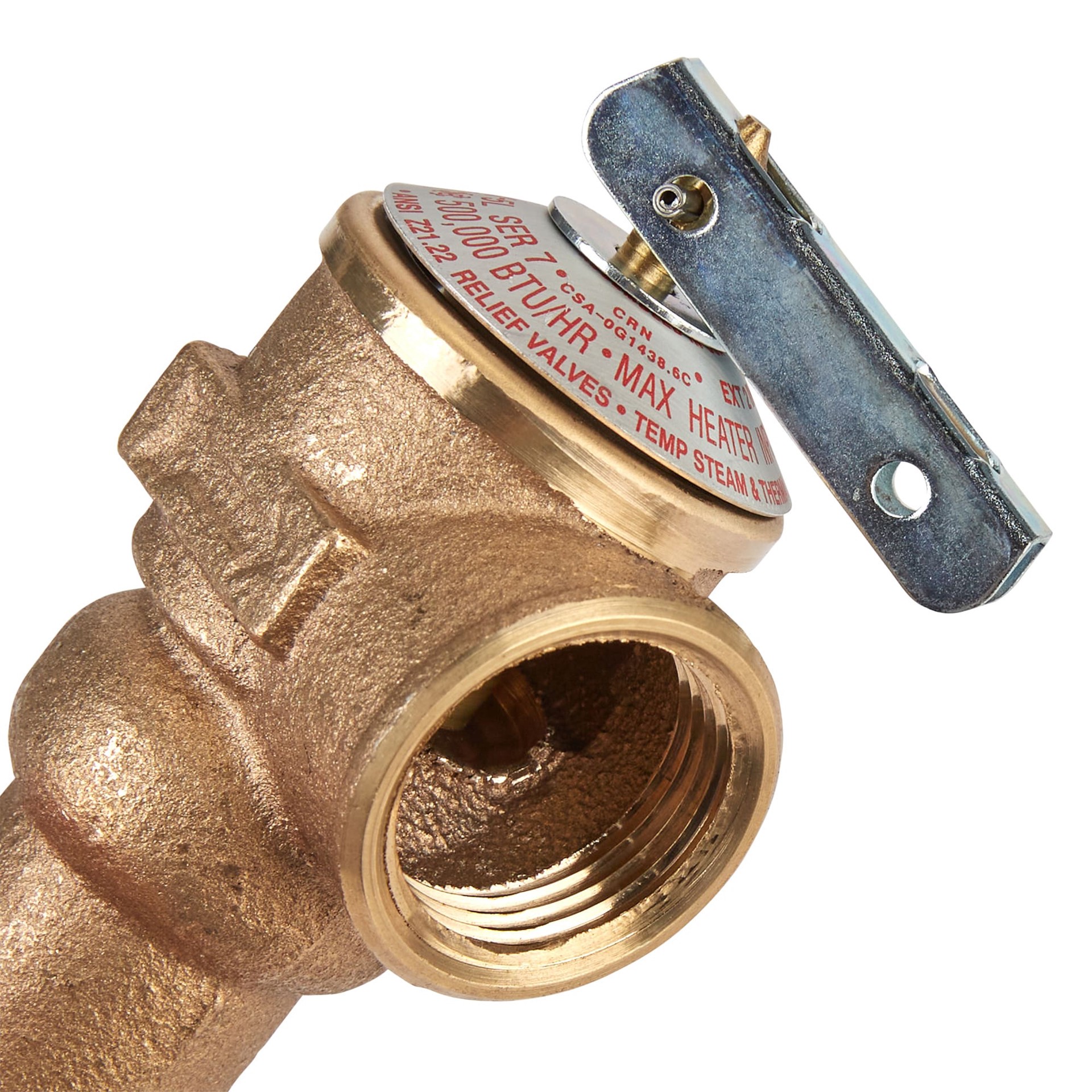 slide 2 of 3, Utilitech Water Heater Pressure Relief Valve, 1 ct