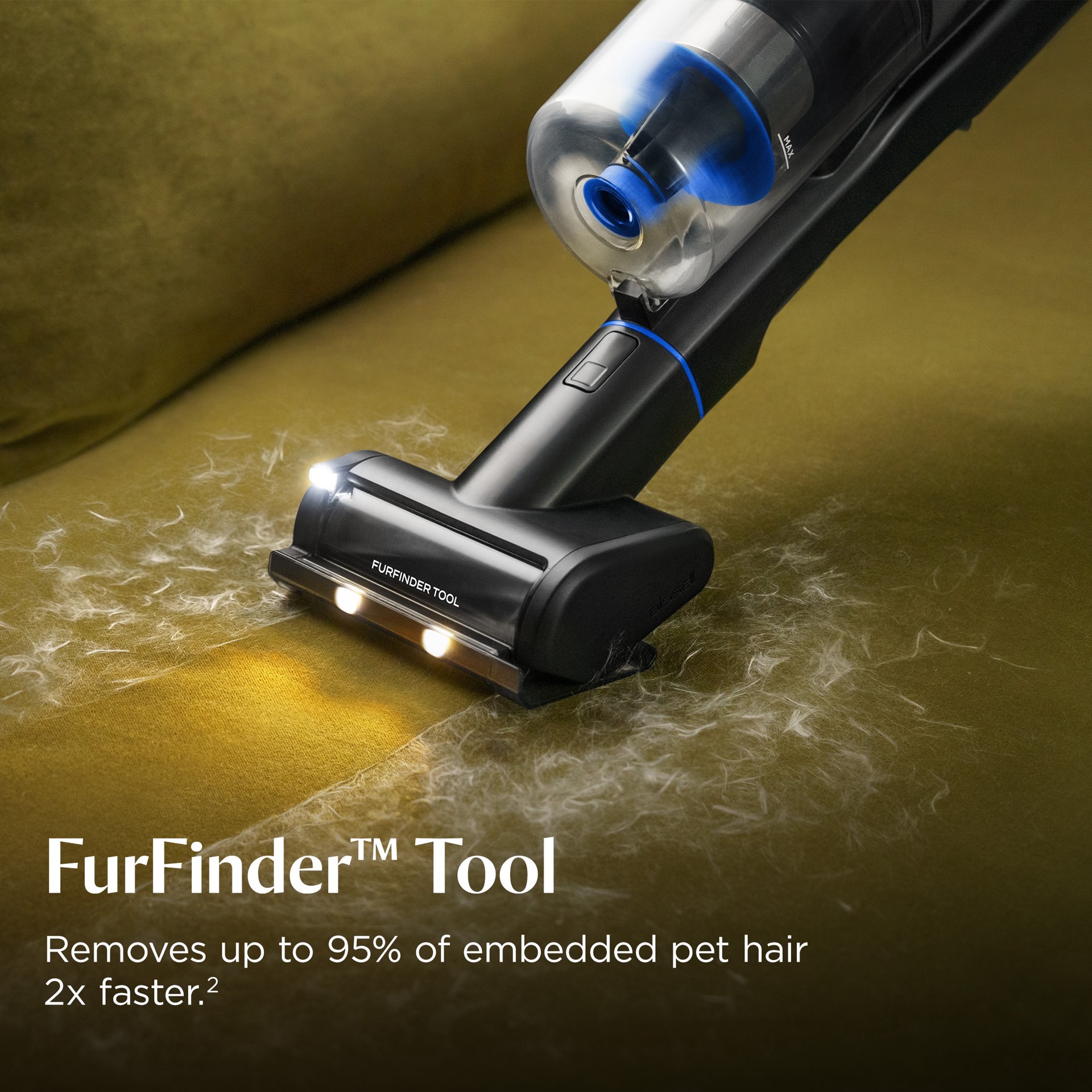 slide 5 of 6, BISSELL PowerClean FurFinder Cordless Pet Stick Vacuum Cleaner (Convertible to Handheld), 1 ct