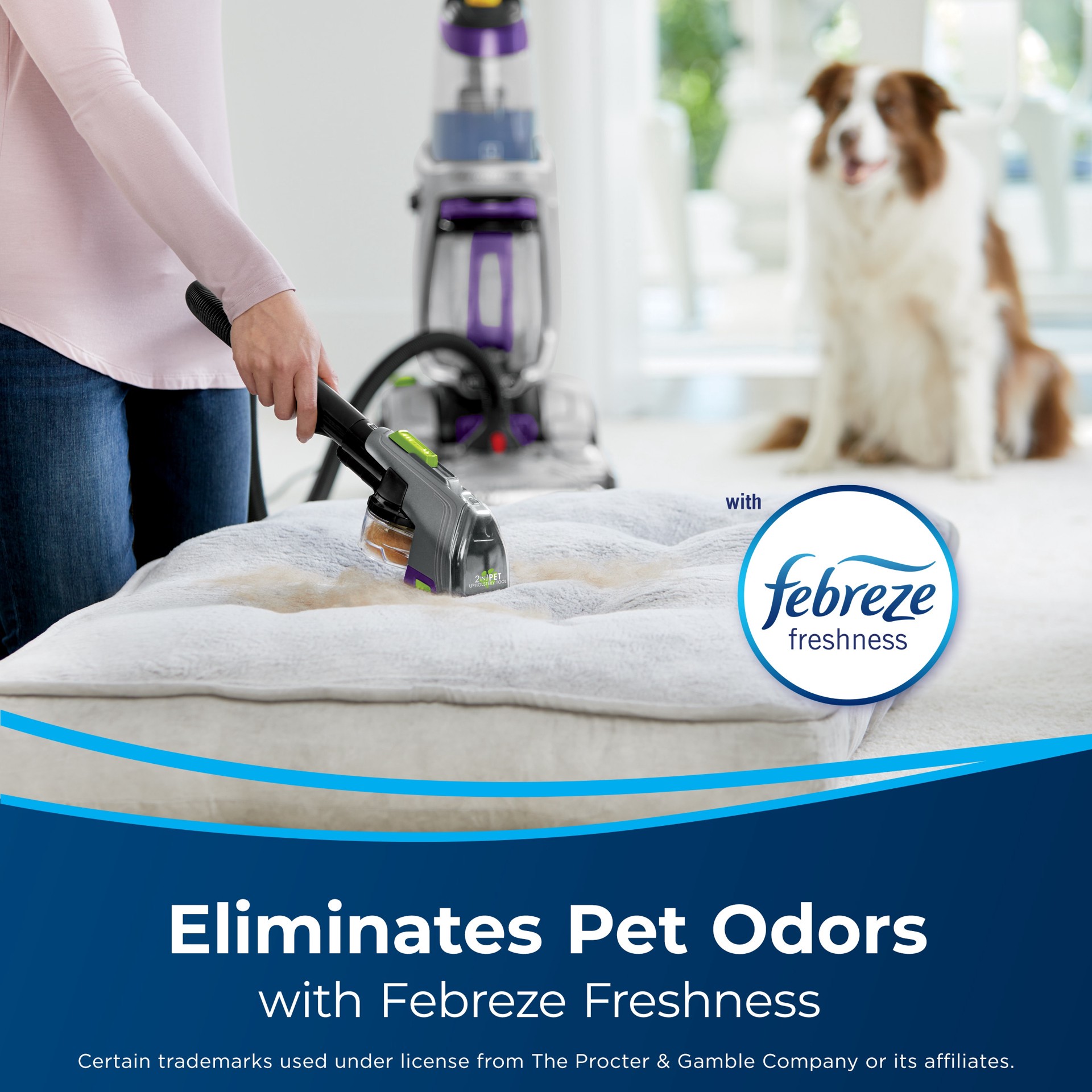 slide 4 of 6, BISSELL OxyClean + Refresh with Febreze 60 -oz Concentrated Steam Cleaner Chemical Solution, 1 ct