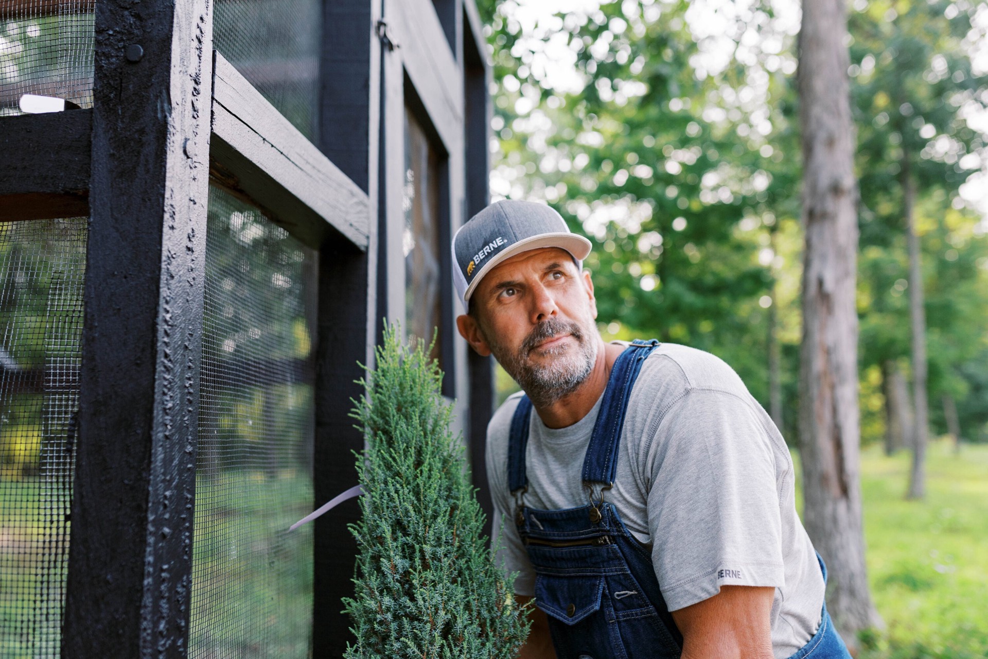 slide 2 of 4, BERNE APPAREL Men's Charcoal Heather Cotton/Polyester Baseball cap, 1 ct