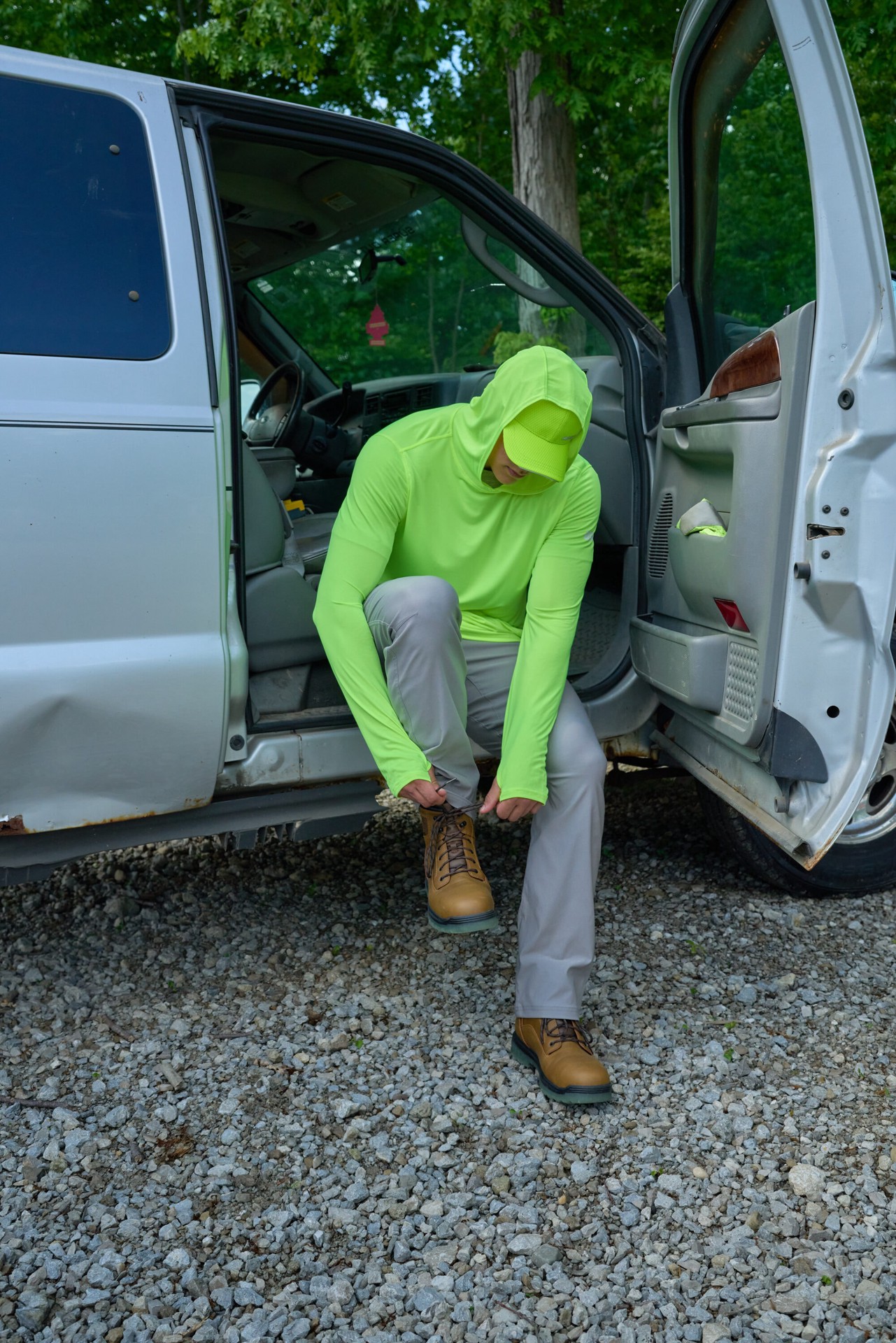 slide 4 of 4, BERNE APPAREL Men's Yellow Polyester Baseball cap, 1 ct