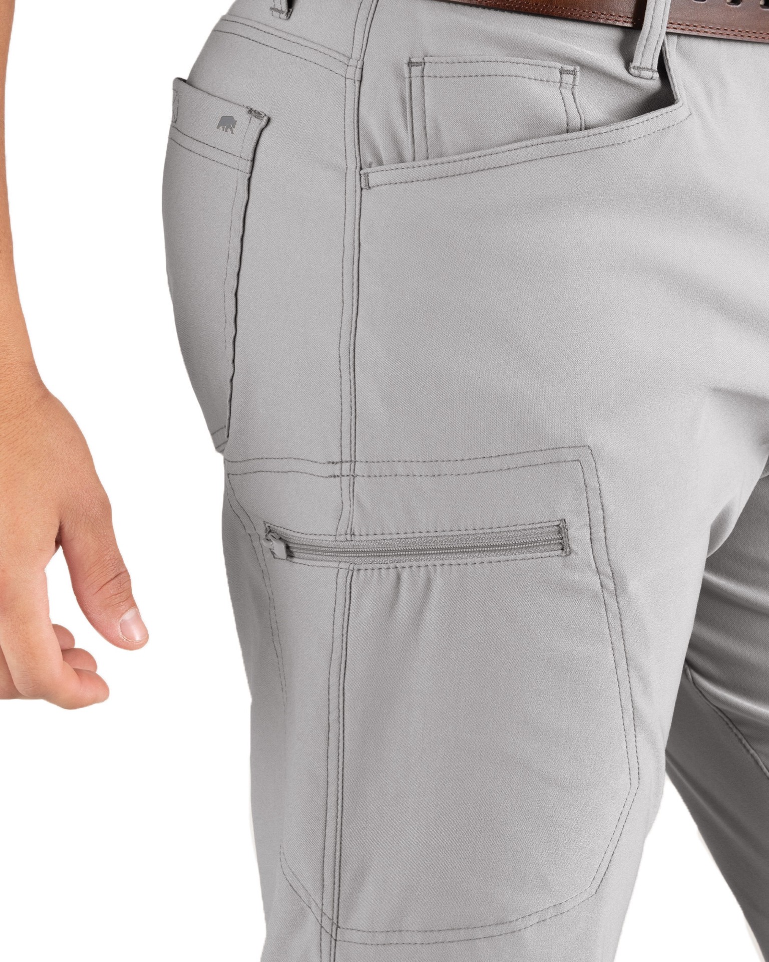 slide 4 of 4, BERNE APPAREL Men's Relaxed Fit Smoke Twill Work pants ( 34 x 32 ), 1 ct