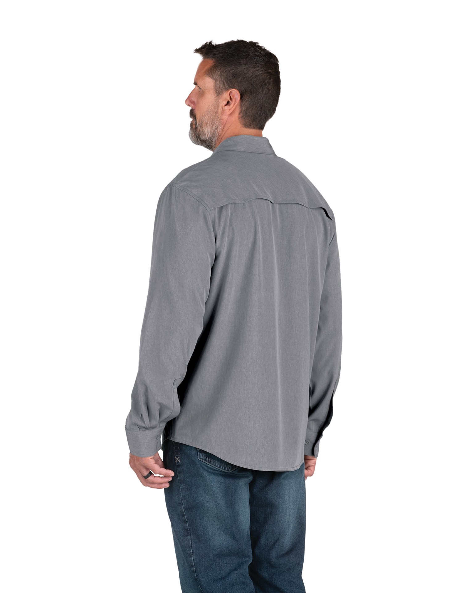 slide 2 of 4, BERNE APPAREL Men's Black Poplin Long sleeve Solid Button-down shirt ( 2XL ), 1 ct