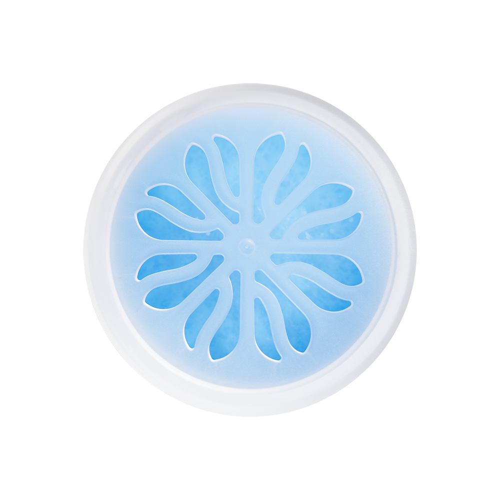 slide 4 of 6, OdorCare Gel Solid Odor Absorber, Odor Eliminator for Smoke Odor Musty Smell in Home, Bathroom, Kitchen, Pet Areas, Made in USA 14 -oz Fresh Linen Air Freshener, 1 ct