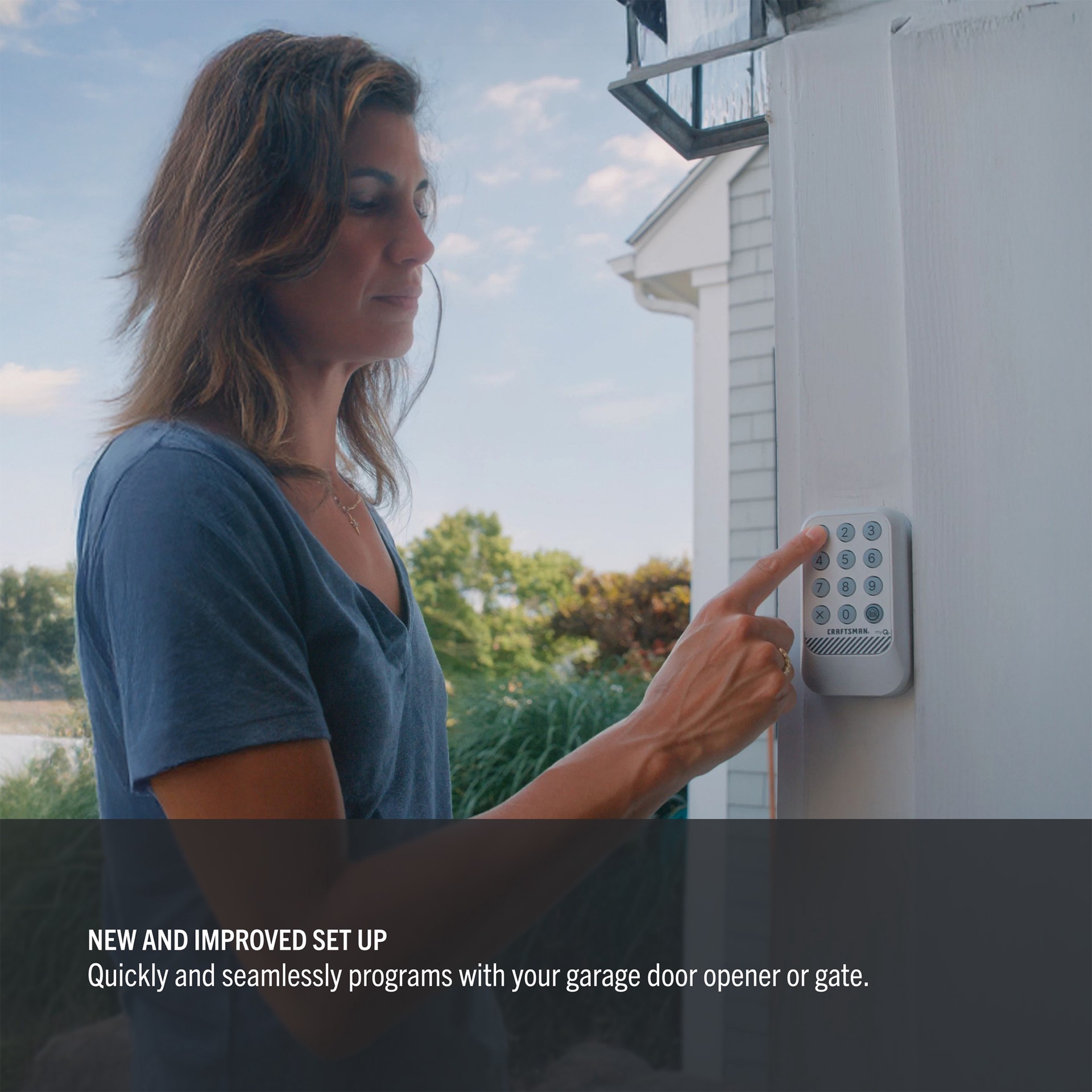 slide 6 of 6, CRAFTSMAN Wireless Garage Door Opener Keypad, 1 ct