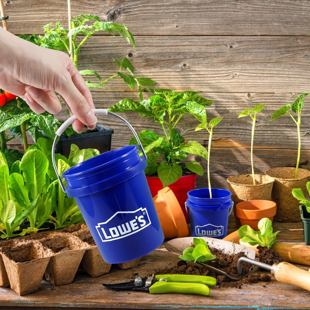 slide 5 of 6, Lowe's 0.4-quart BPA-Free Food-Grade Polypropylene Mini bucket, 1 ct