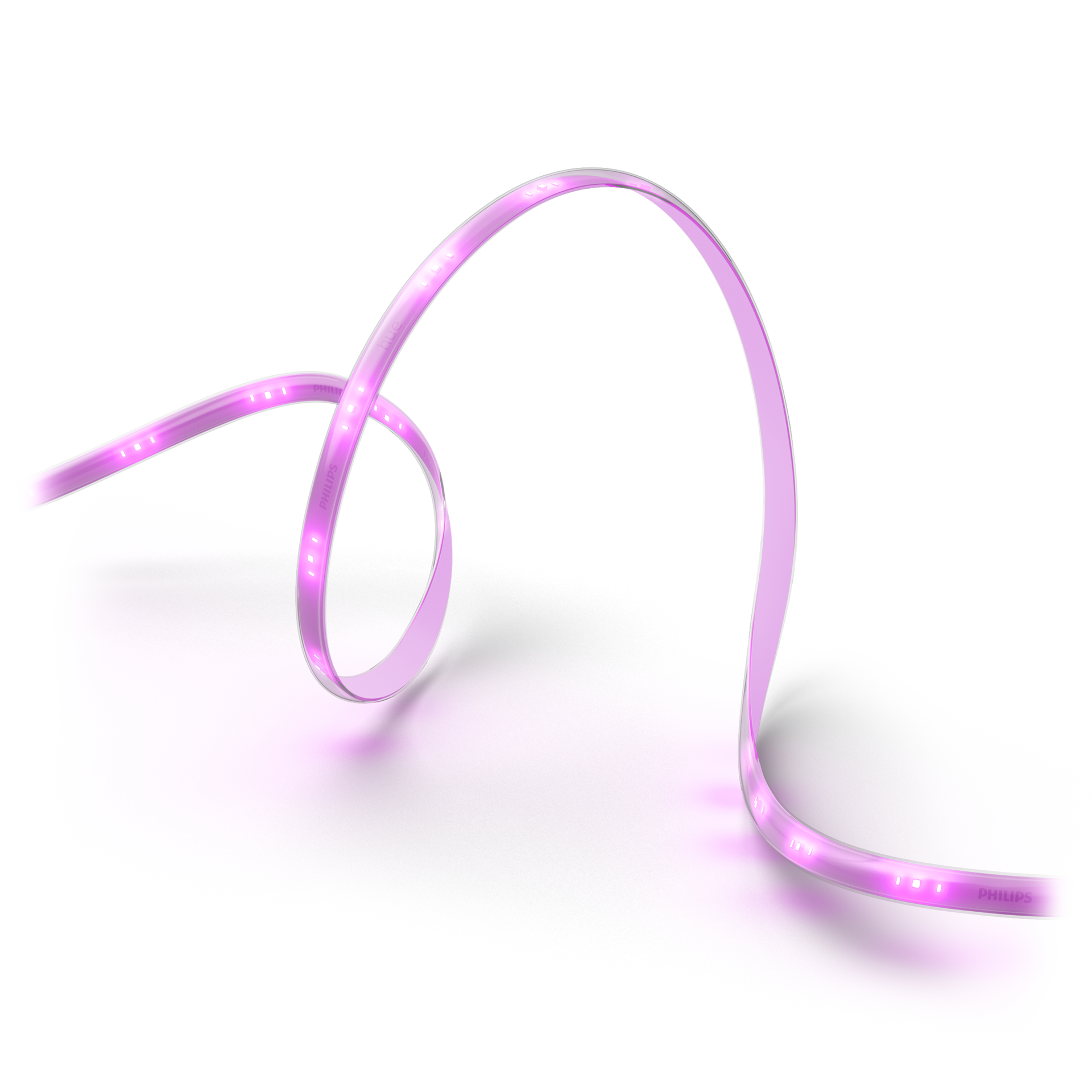 slide 4 of 6, Philips Hue Indoor 10-ft Integrated LED Multicolor Strip Light, 1 ct