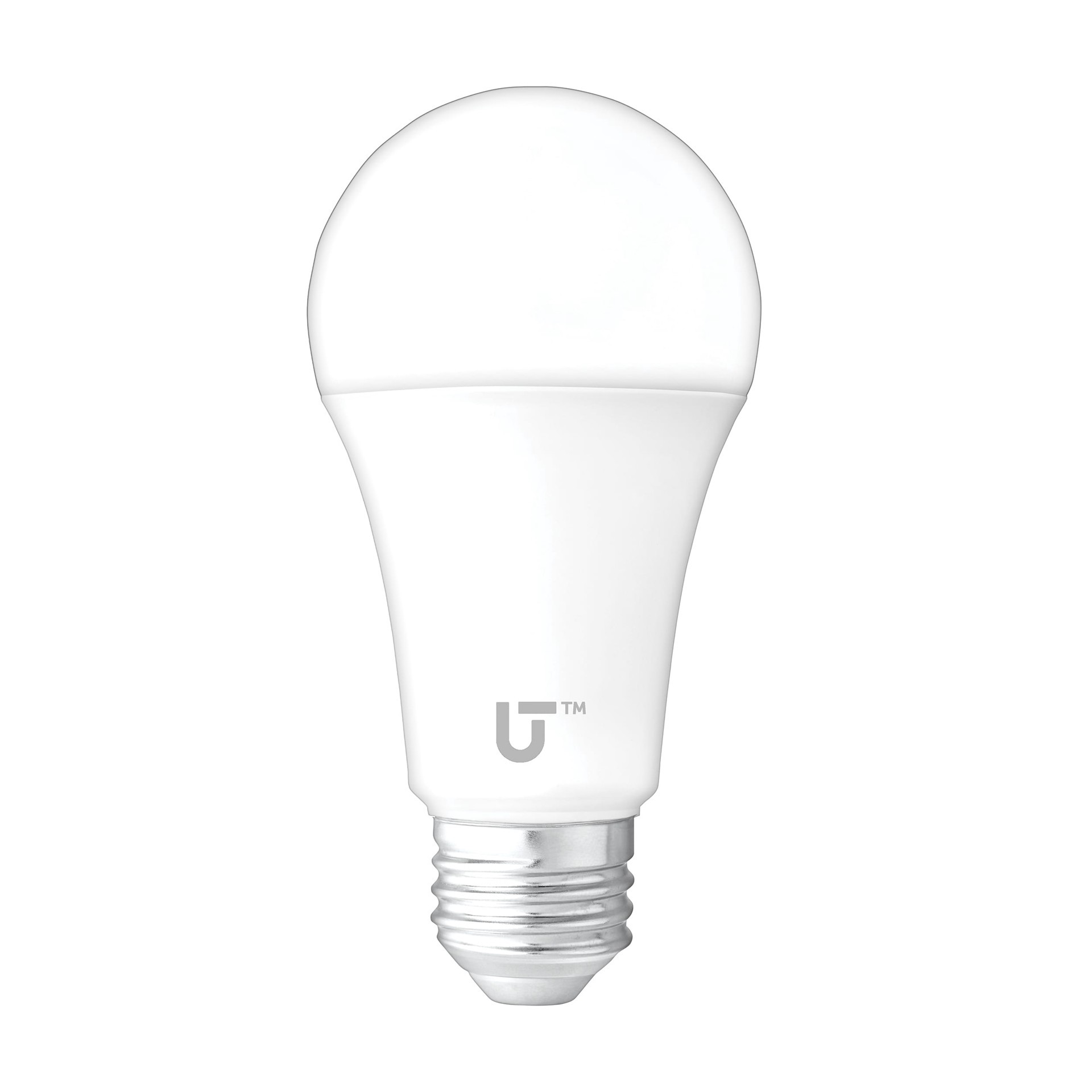 slide 3 of 6, Utilitech 100 -Watt EQ A19 Daylight Medium base (E-26) Dimmable LED General purpose Light Bulb 4 -Pack, 1 ct