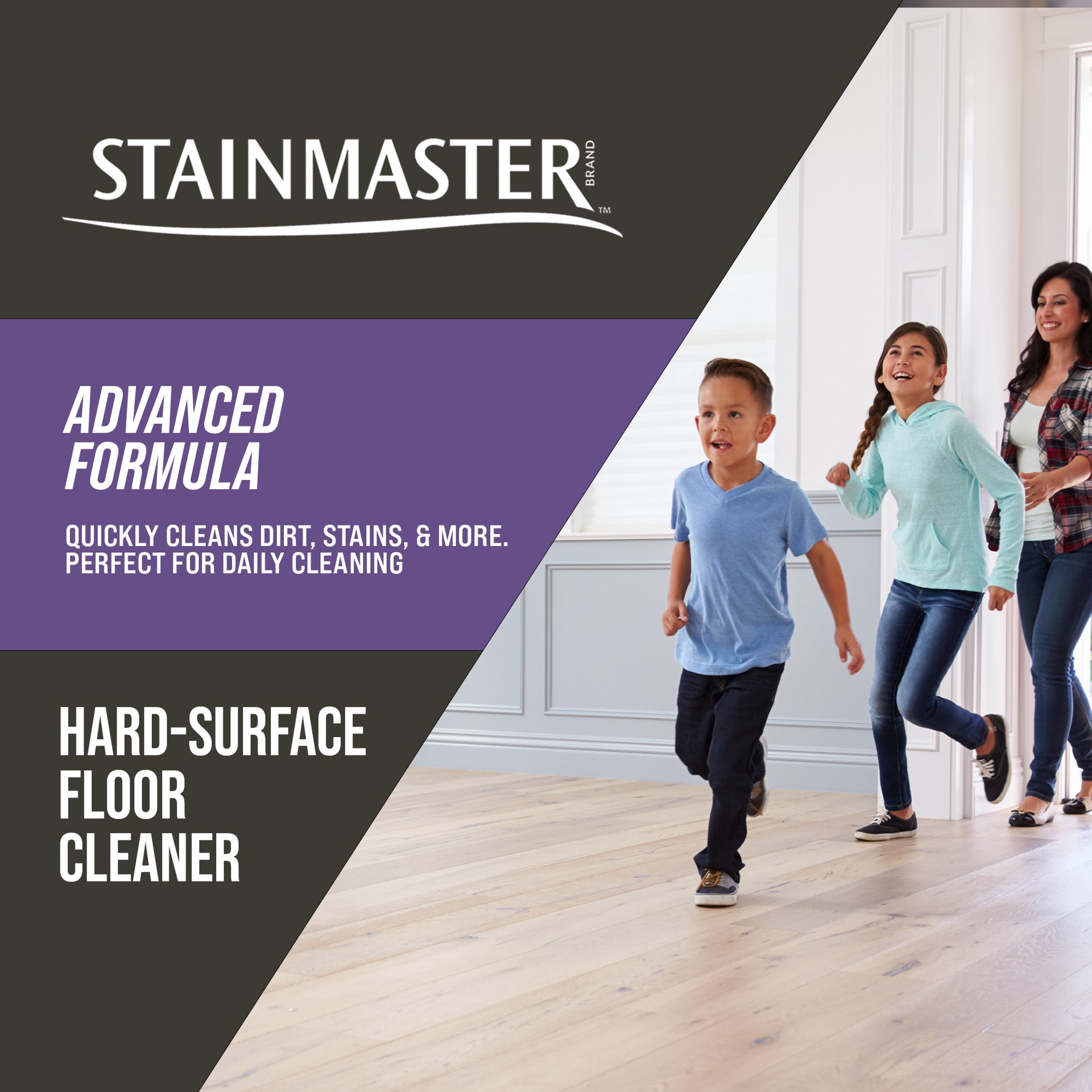slide 2 of 6, STAINMASTER Hard Surface Unscented Liquid Floor Cleaner 32 -fl oz, 1 ct
