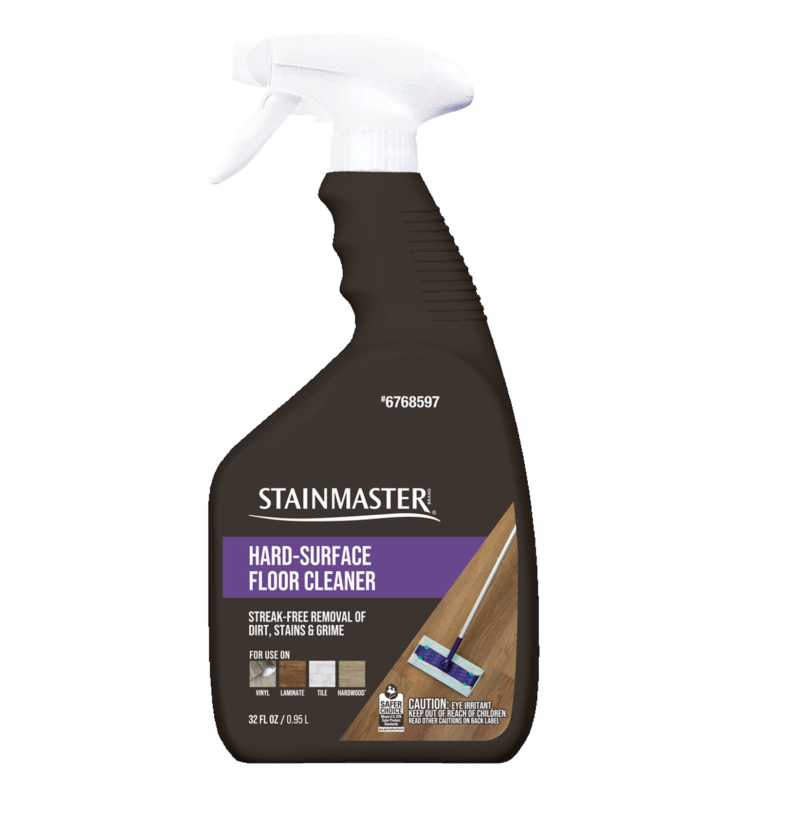 slide 1 of 6, STAINMASTER Hard Surface Unscented Liquid Floor Cleaner 32 -fl oz, 1 ct