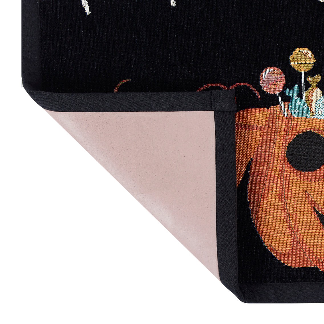 slide 3 of 6, Haunted Living 21-in x 34-in Trick or Treat Non-Slip Grip Indoor Fall Door Mat, 1 ct