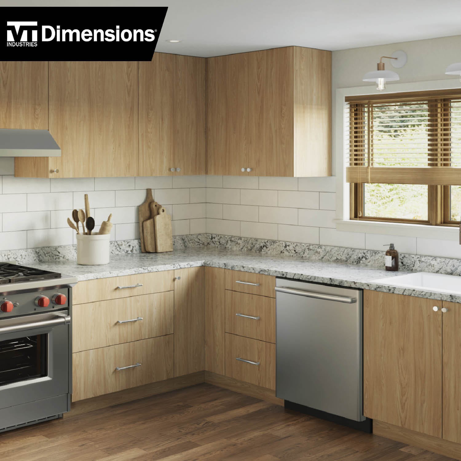slide 5 of 6, VT Dimensions 28-in W x 0.9-in H x 7.9-in D Avorio Granite - Antique Square Edge Laminate Kitchen countertop end splash, 1 ct