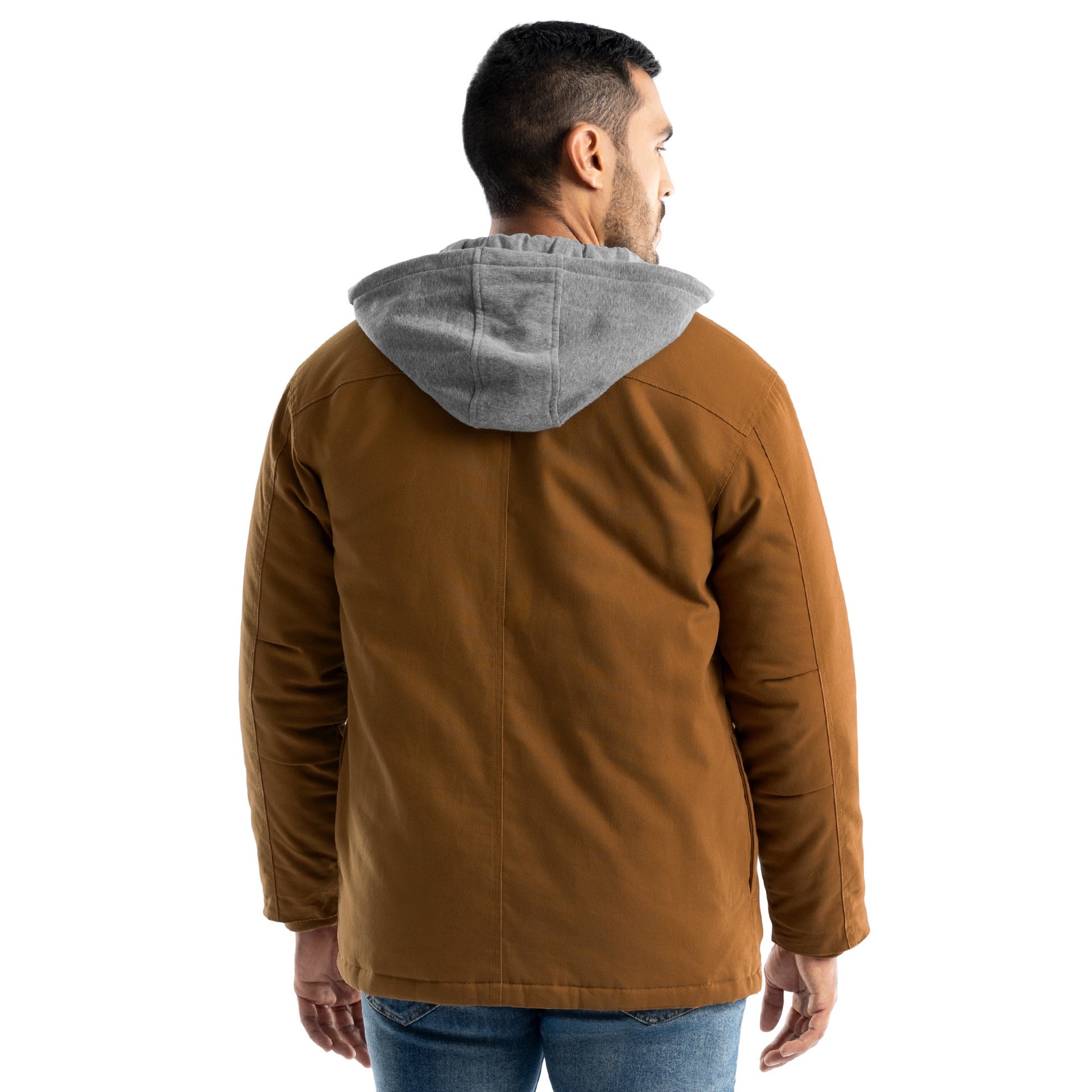 slide 3 of 6, Wrangler Men's RUBBER/CAVIAR Corduroy Shirt jacket ( Extra Large ), 1 ct