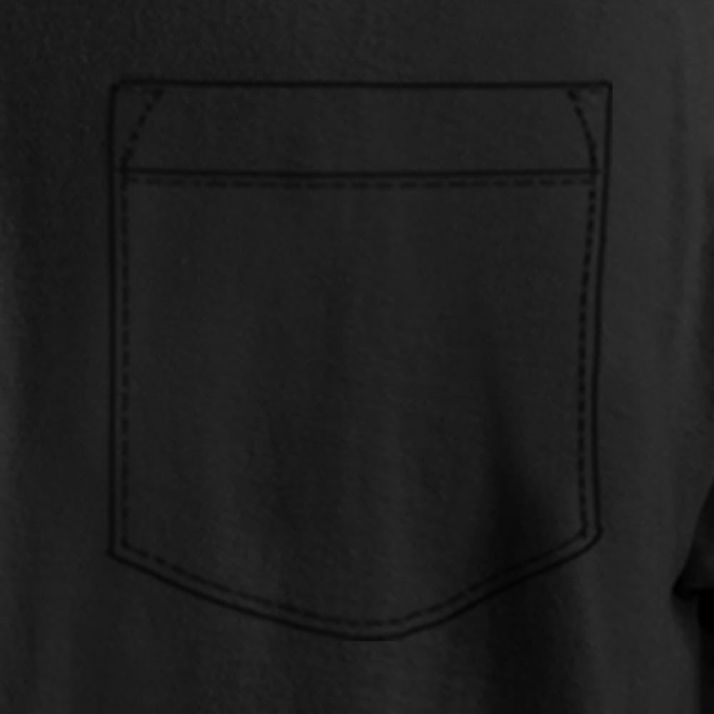 slide 2 of 4, Men's Black Medium weight Knit Short sleeve Solid T-shirt ( 3XL ), 1 ct