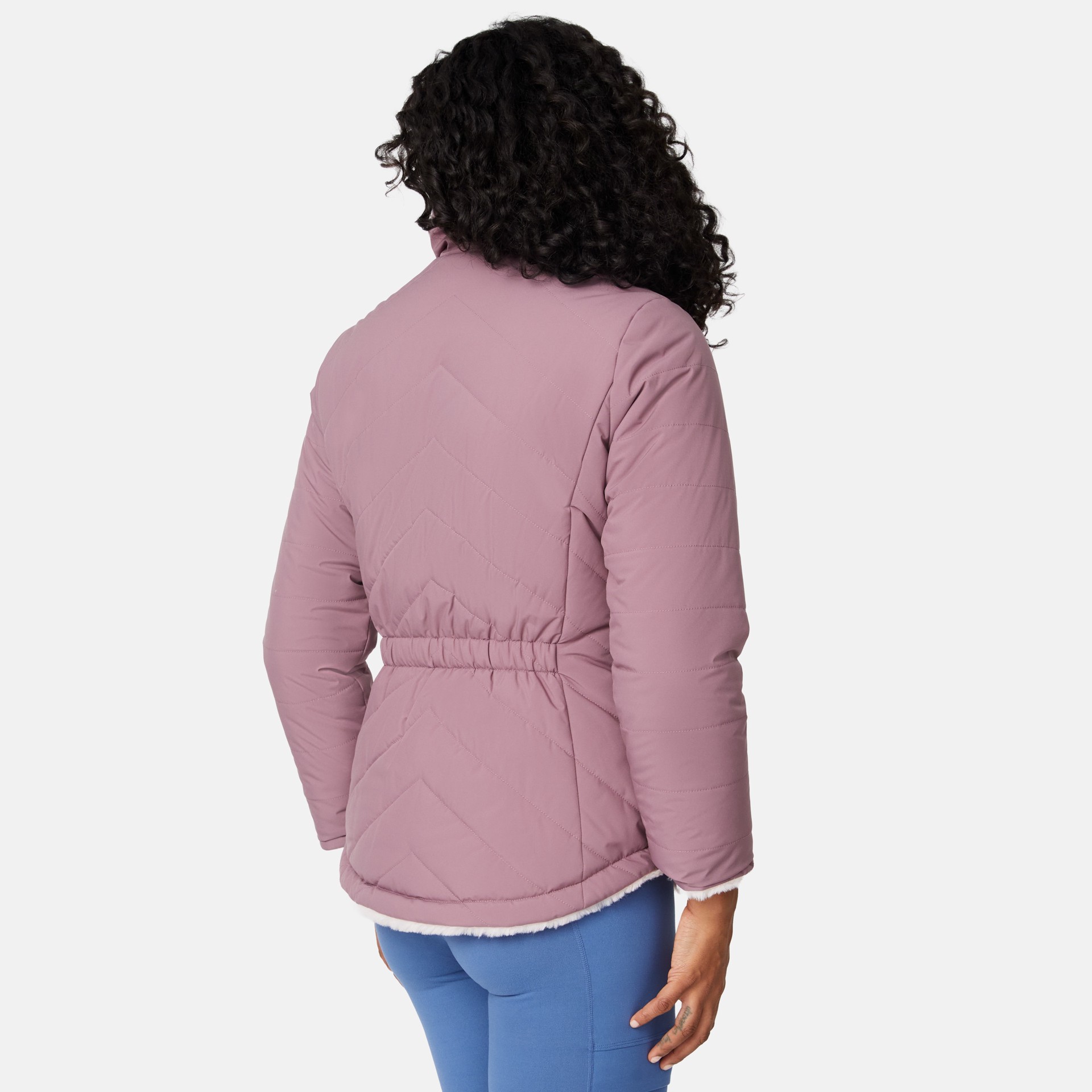 slide 4 of 6, Free Country Cirrus Women's Vervain Fleece Reversible jacket ( Large ), 1 ct