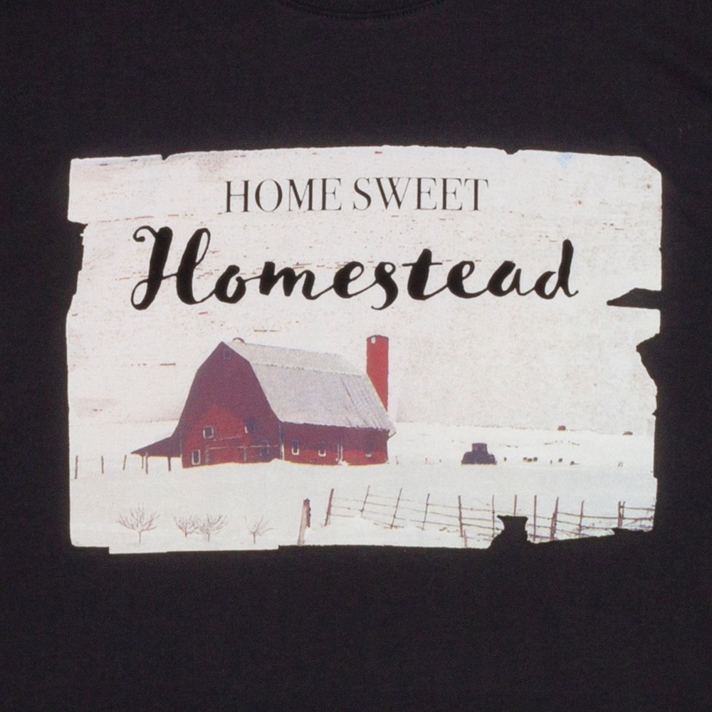 slide 3 of 4, Infinity Brands Women's Black Medium weight Knit Short sleeve Graphic T-shirt ( 2XL ), 1 ct