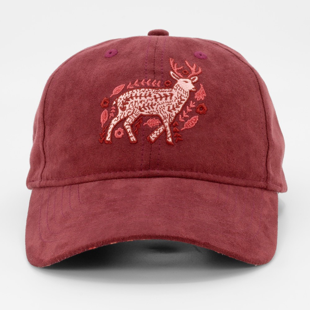 slide 2 of 6, Infinity Brands Women's Marroon Cotton/Polyester Baseball cap, 1 ct