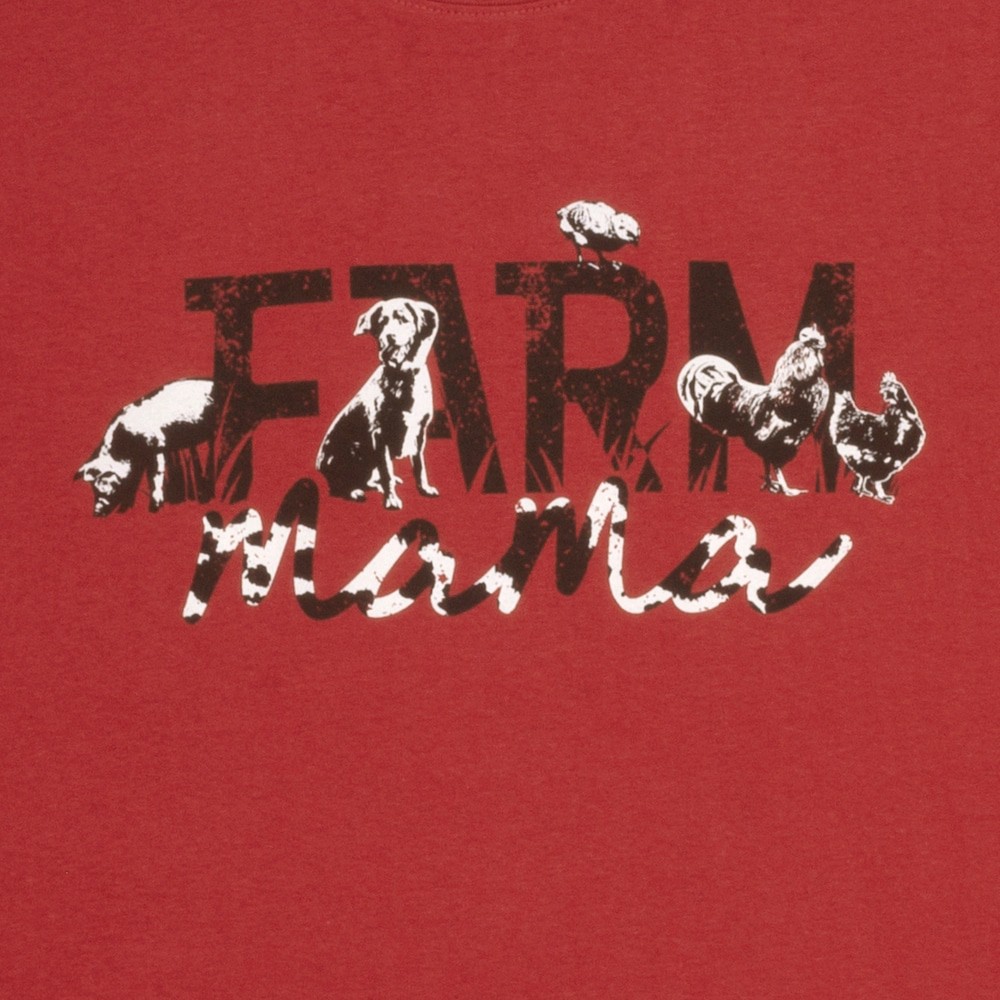 slide 3 of 4, Infinity Brands Women's Red Medium weight Knit Short sleeve Graphic T-shirt ( XL ), 1 ct