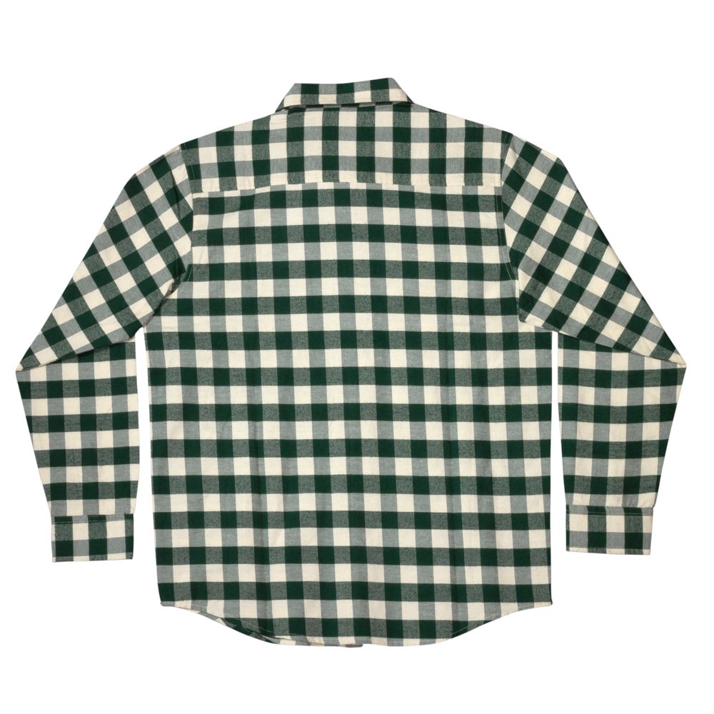 slide 2 of 5, Infinity Brands Men's Multiple colors/finishes Medium weight Flannel Long sleeve Checked Button-down shirt ( XL ), 1 ct