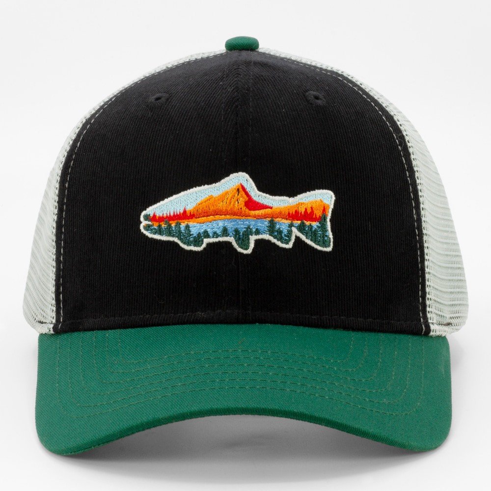 slide 2 of 4, Infinity Brands Men's Black/Green/Gray Cotton/Polyester Baseball cap, 1 ct