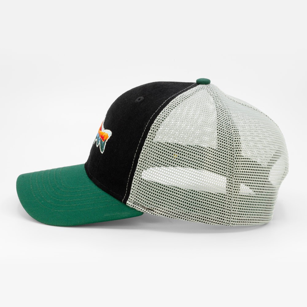 slide 3 of 4, Infinity Brands Men's Black/Green/Gray Cotton/Polyester Baseball cap, 1 ct