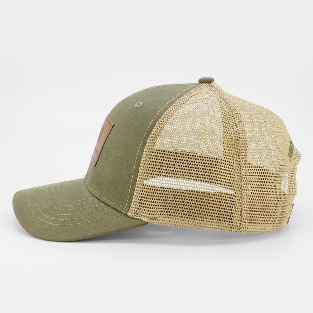 slide 3 of 4, John Deere Men's Dark Green/Khaki Cotton/Polyester Baseball cap, 1 ct