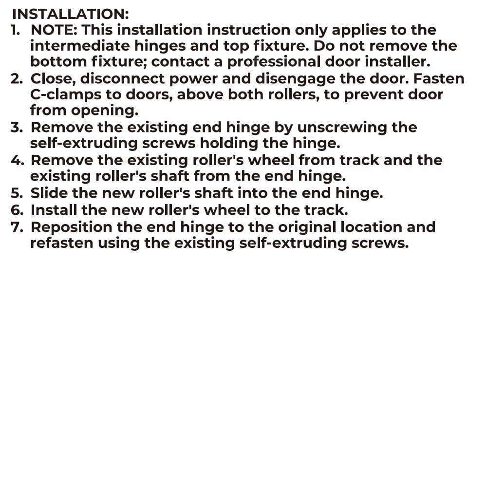slide 4 of 5, RELIABILT Garage Door Ball Bearing White Nylon and steel Roller 2 -Pack, 1 ct