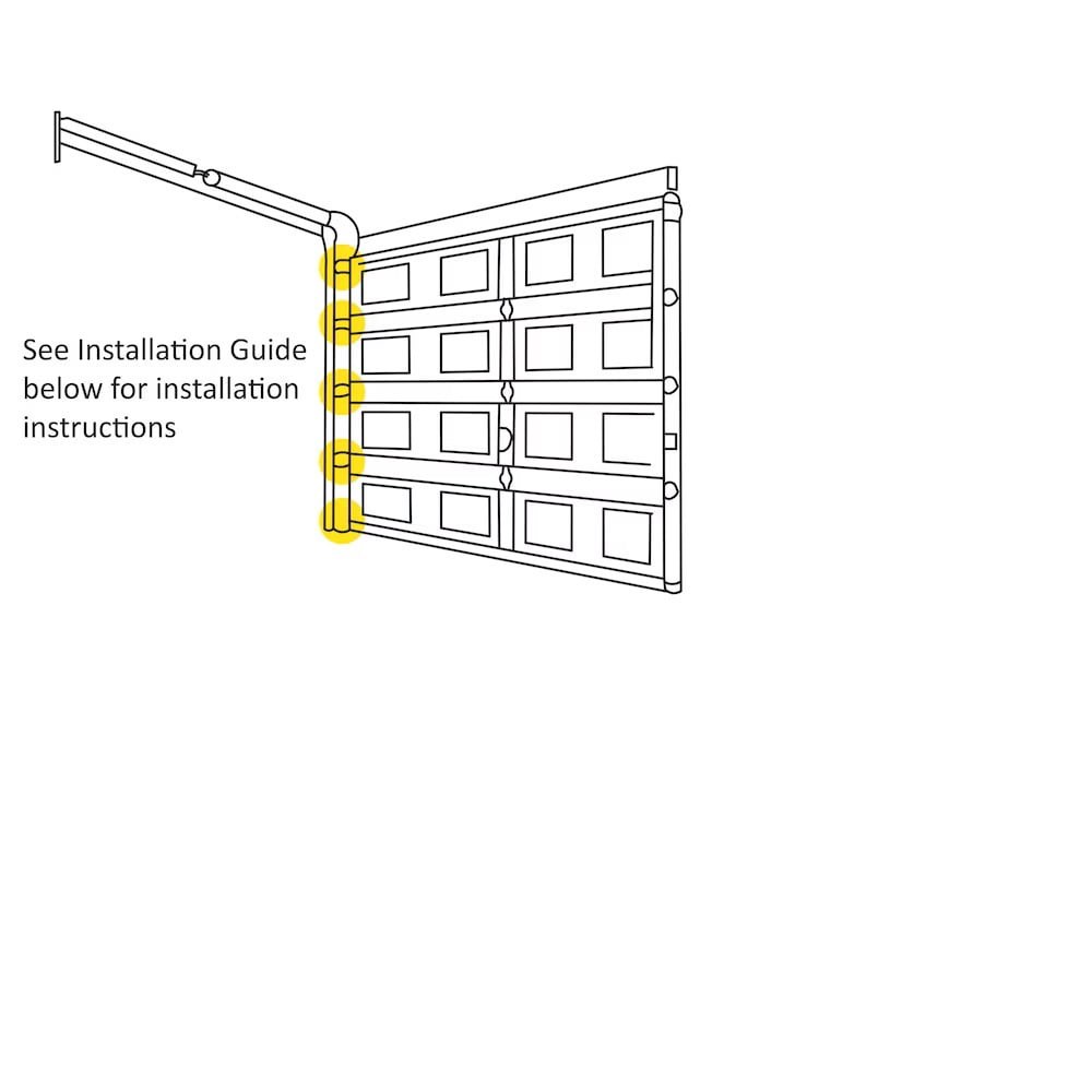 slide 5 of 5, RELIABILT Garage Door Ball Bearing White Nylon and steel Roller 2 -Pack, 1 ct