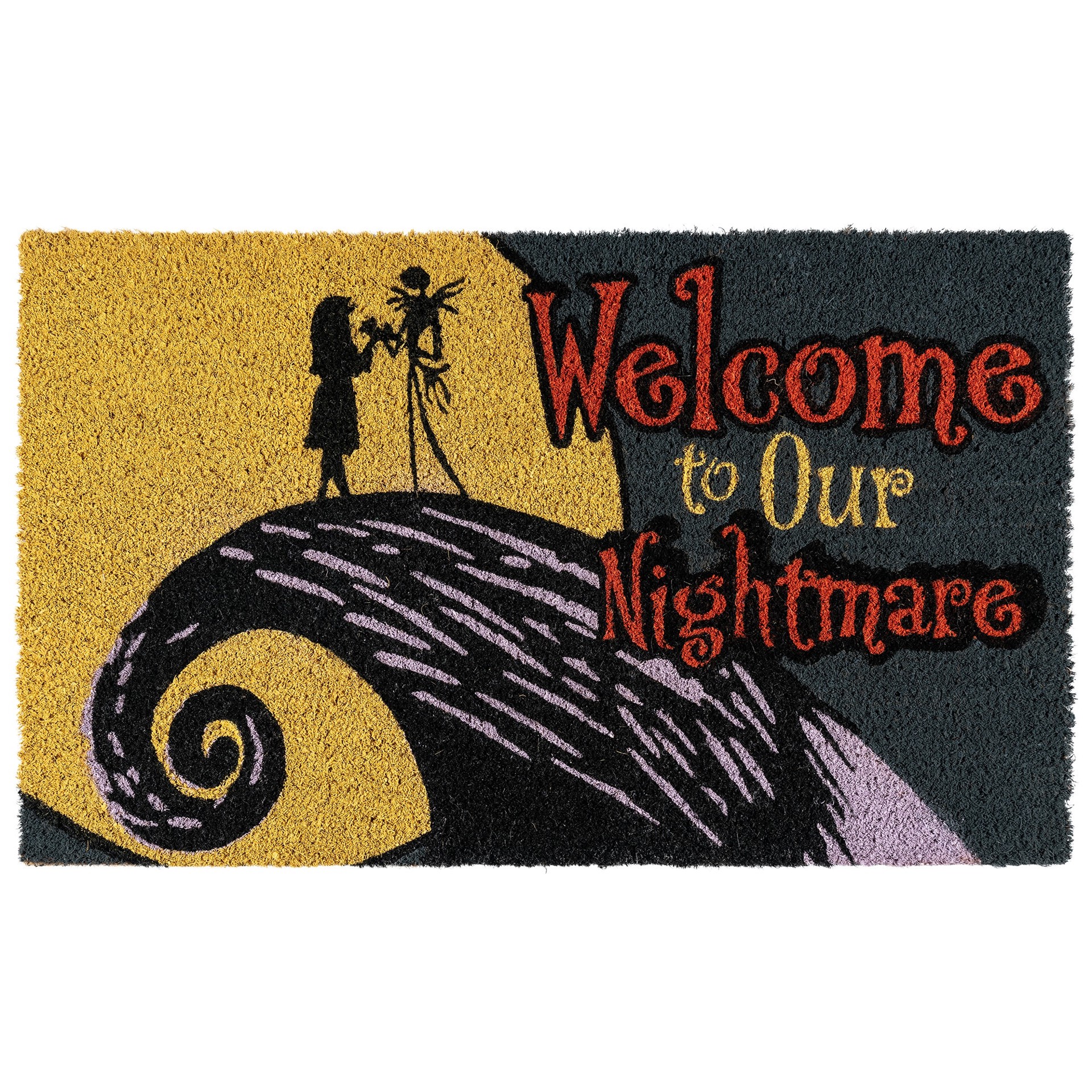 slide 2 of 6, Disney 18-in x 30-in Multicolor Coir Non-Slip Grip Indoor or outdoor Door Mat, 1 ct