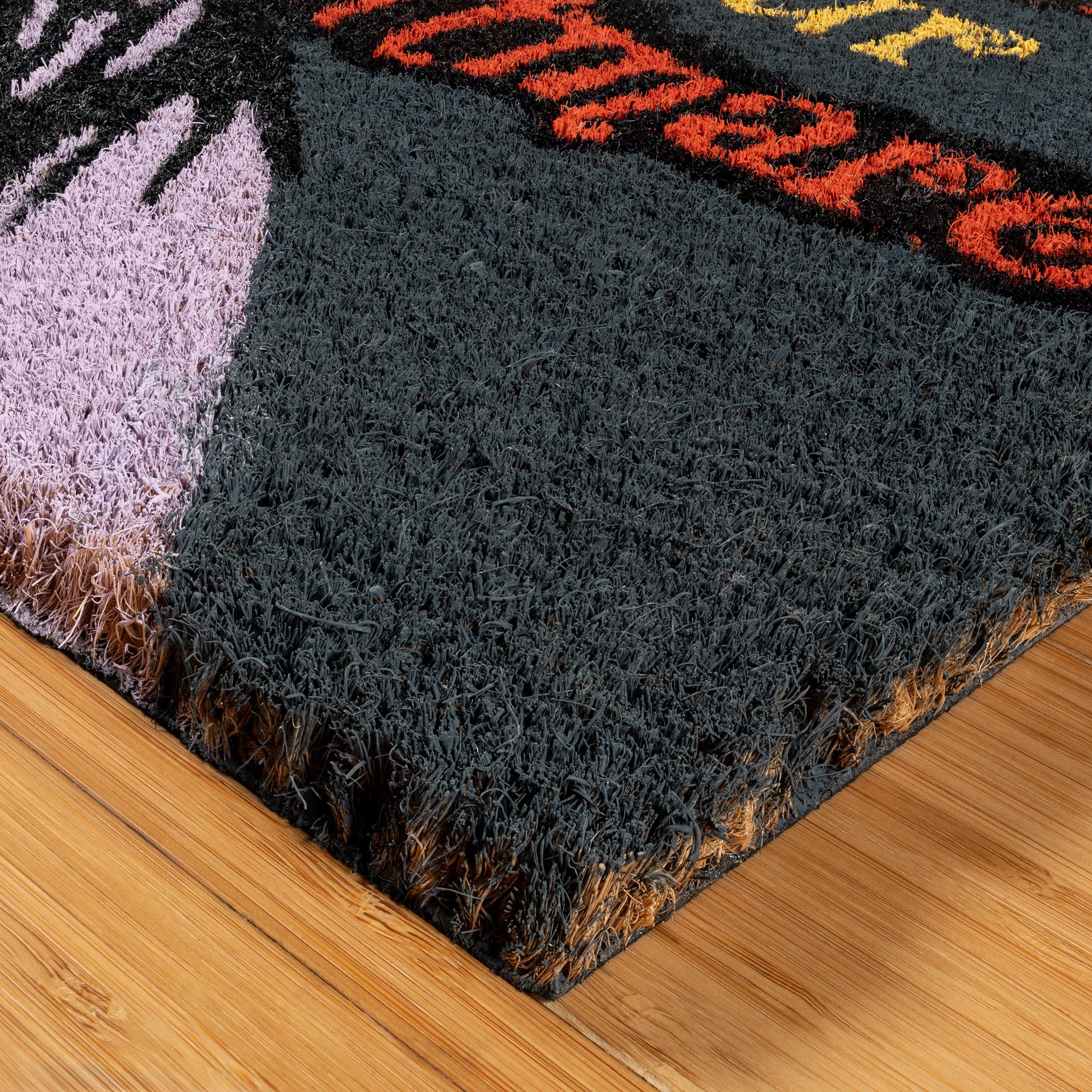 slide 6 of 6, Disney 18-in x 30-in Multicolor Coir Non-Slip Grip Indoor or outdoor Door Mat, 1 ct