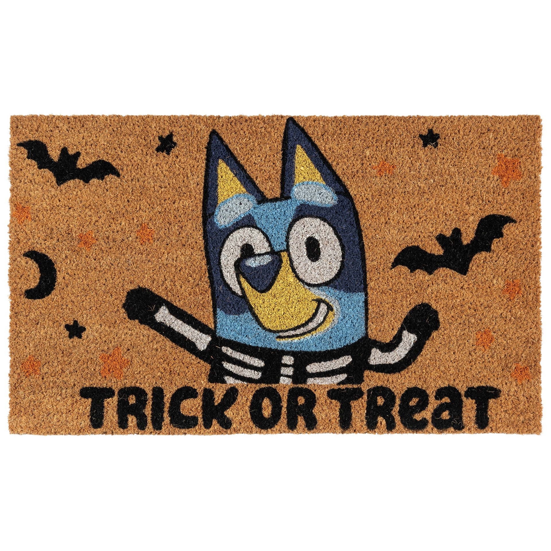 slide 2 of 6, Bluey 18-in x 30-in Multicolor Coir Non-Slip Grip Indoor or outdoor Door Mat, 1 ct