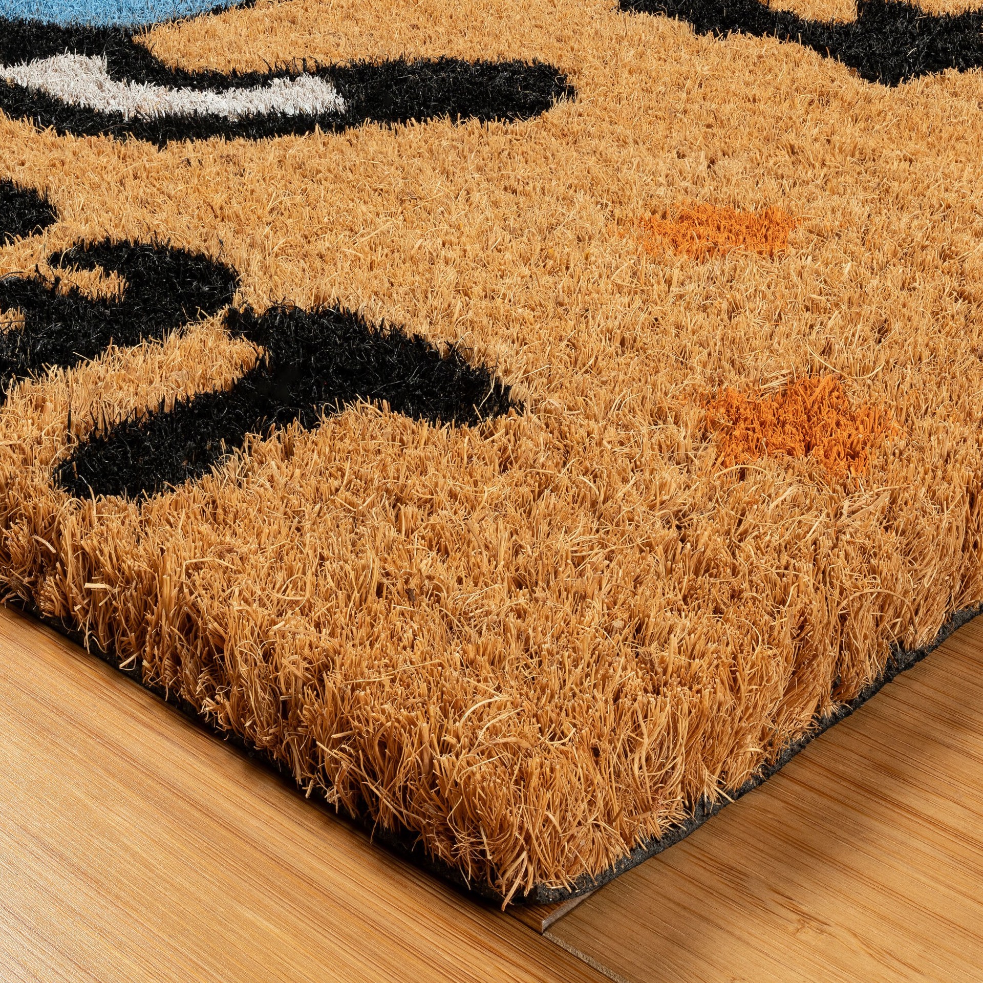 slide 6 of 6, Bluey 18-in x 30-in Multicolor Coir Non-Slip Grip Indoor or outdoor Door Mat, 1 ct