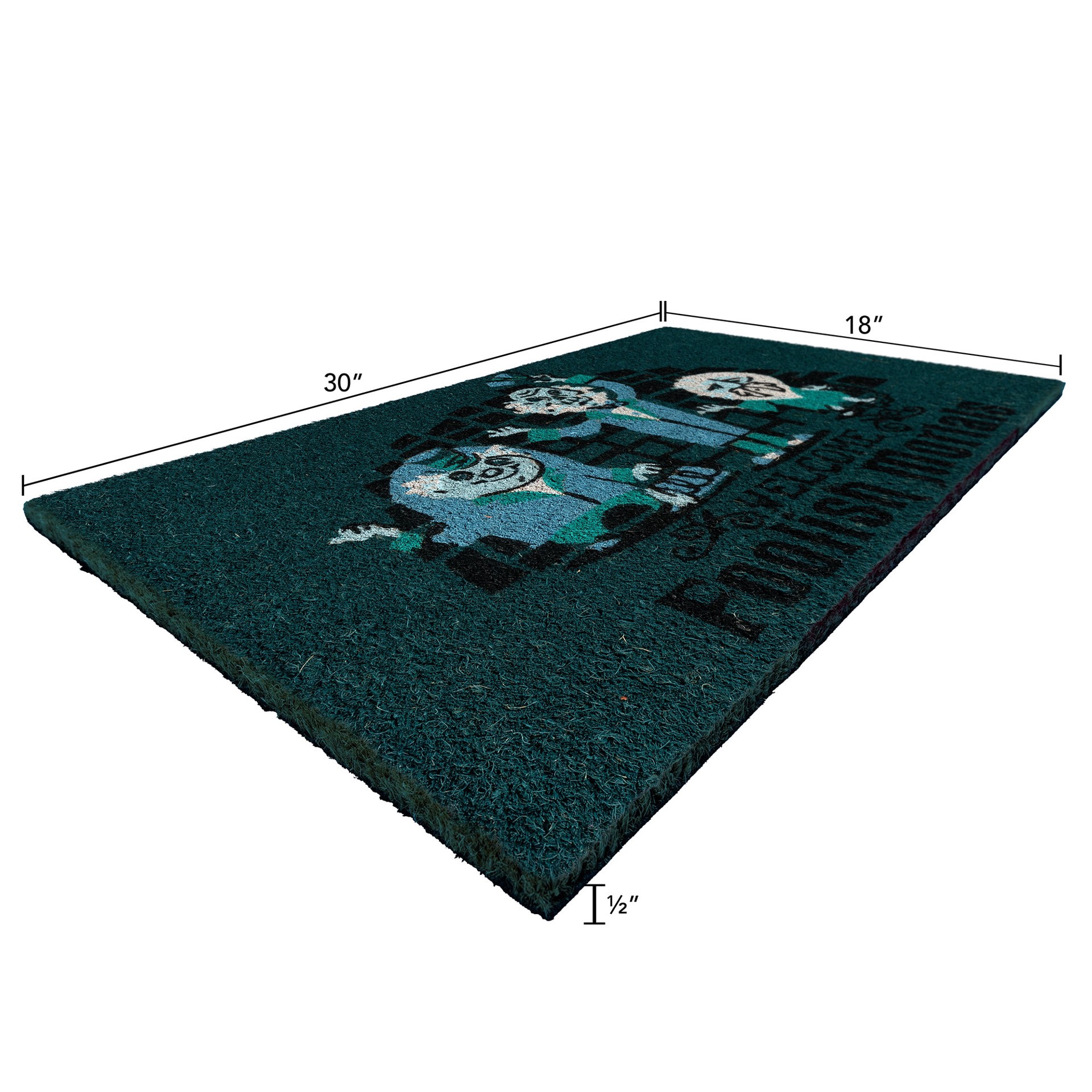 slide 4 of 6, Disney 18-in x 30-in Multicolored Coir Non-Slip Grip Indoor or outdoor Door Mat, 1 ct