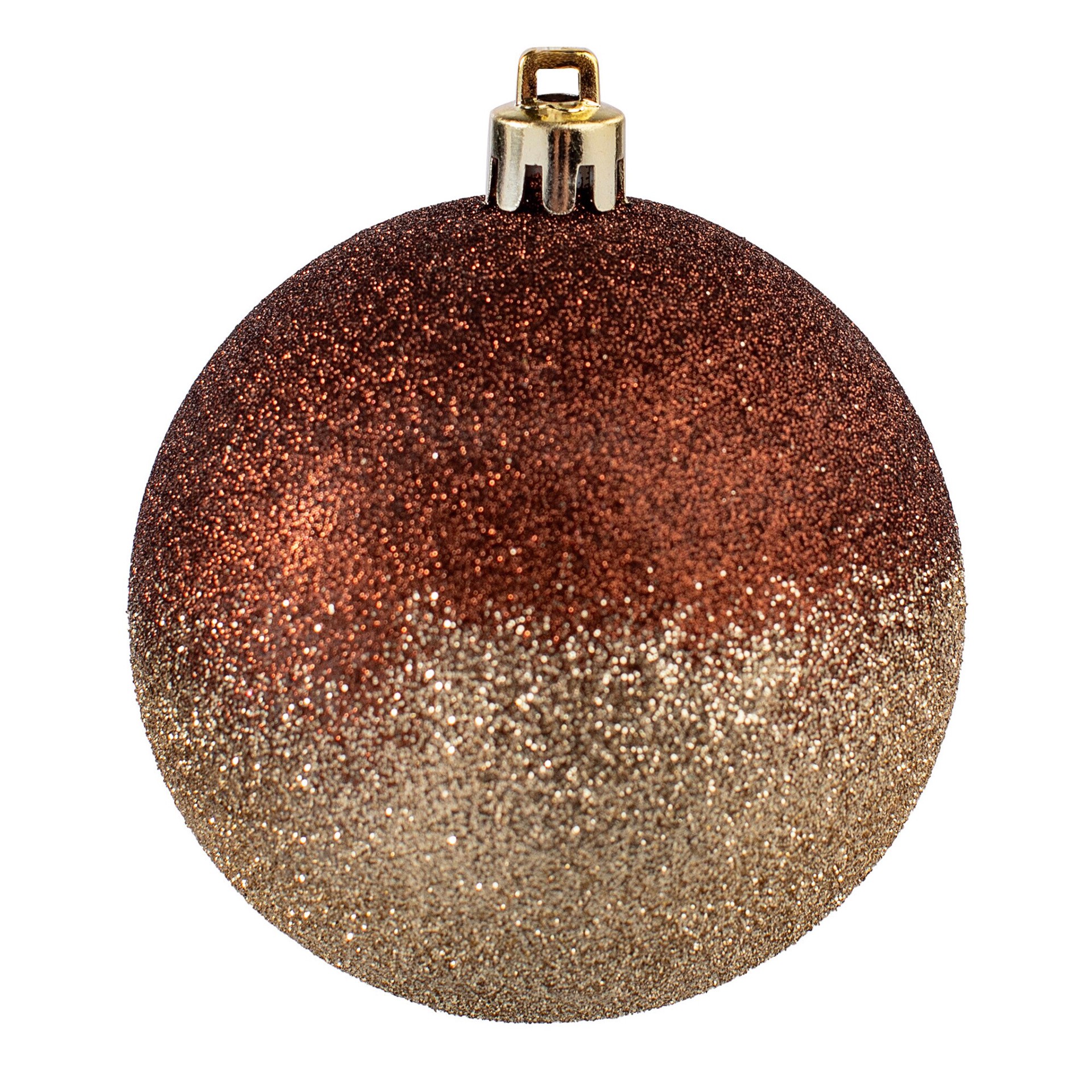 slide 3 of 5, Holiday Living 4 -Pack Multiple colors/finishes Ball Standard Indoor Ornament set, 1 ct