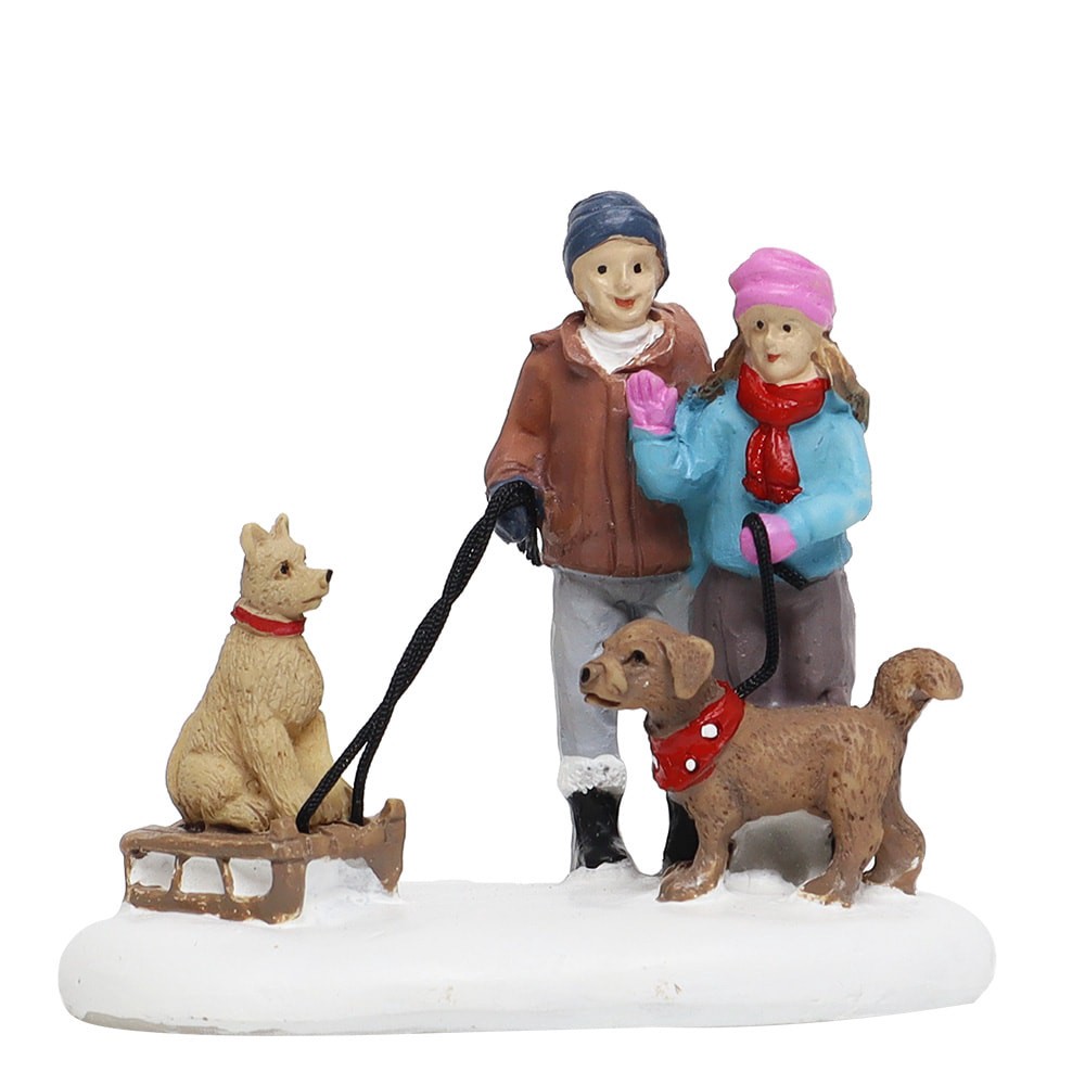 slide 4 of 6, Carole Towne Winter Villagers Village scene, 1 ct