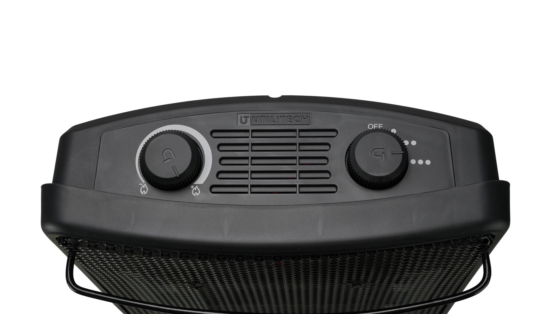 slide 5 of 6, Utilitech 1500 -Watt Infrared quartz Tower Indoor Electric Space Heater with Thermostat, 1 ct