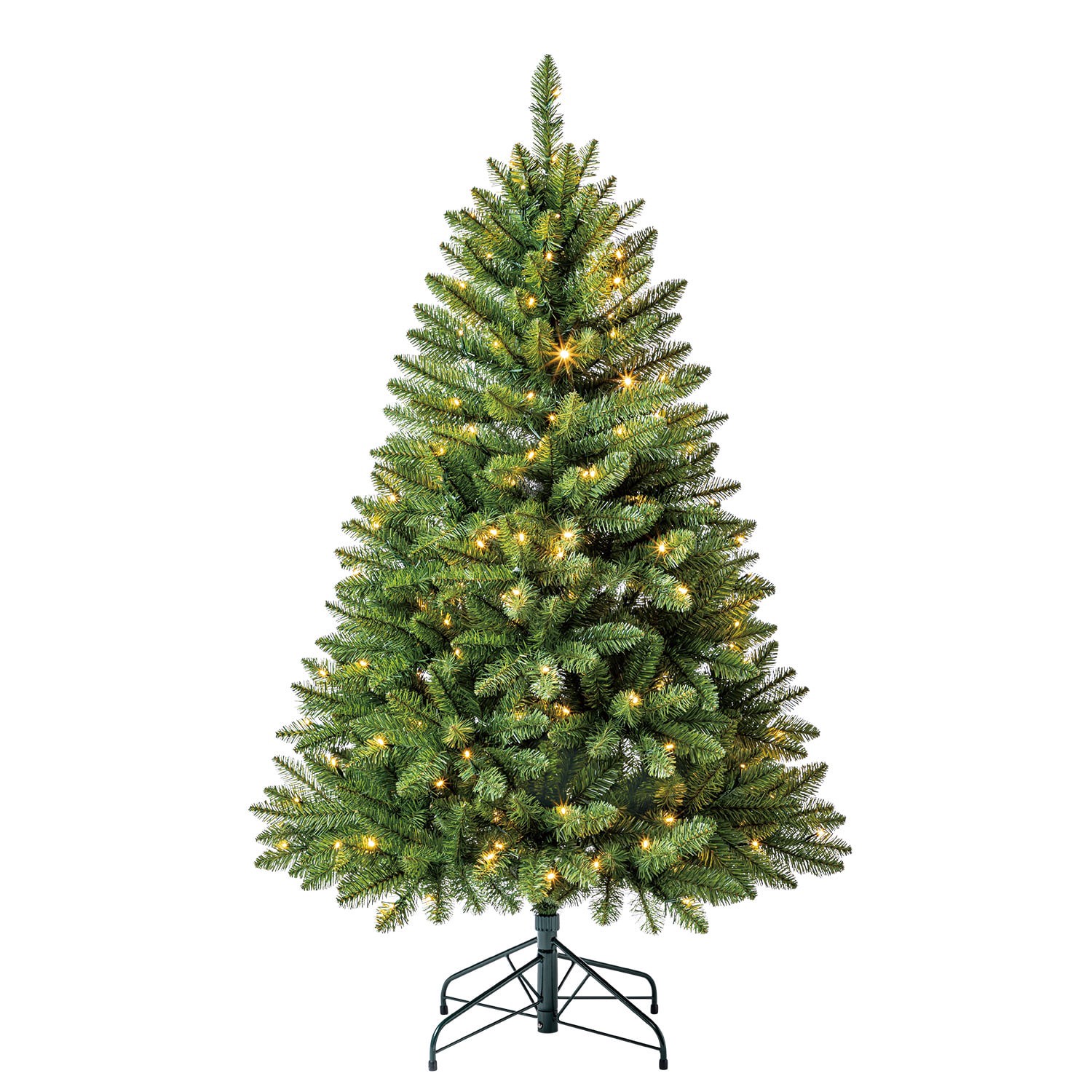 slide 3 of 6, Holiday Living 5-ft Greensboro Pre-lit Artificial Christmas Tree with Color Changing LED Lights, 1 ct