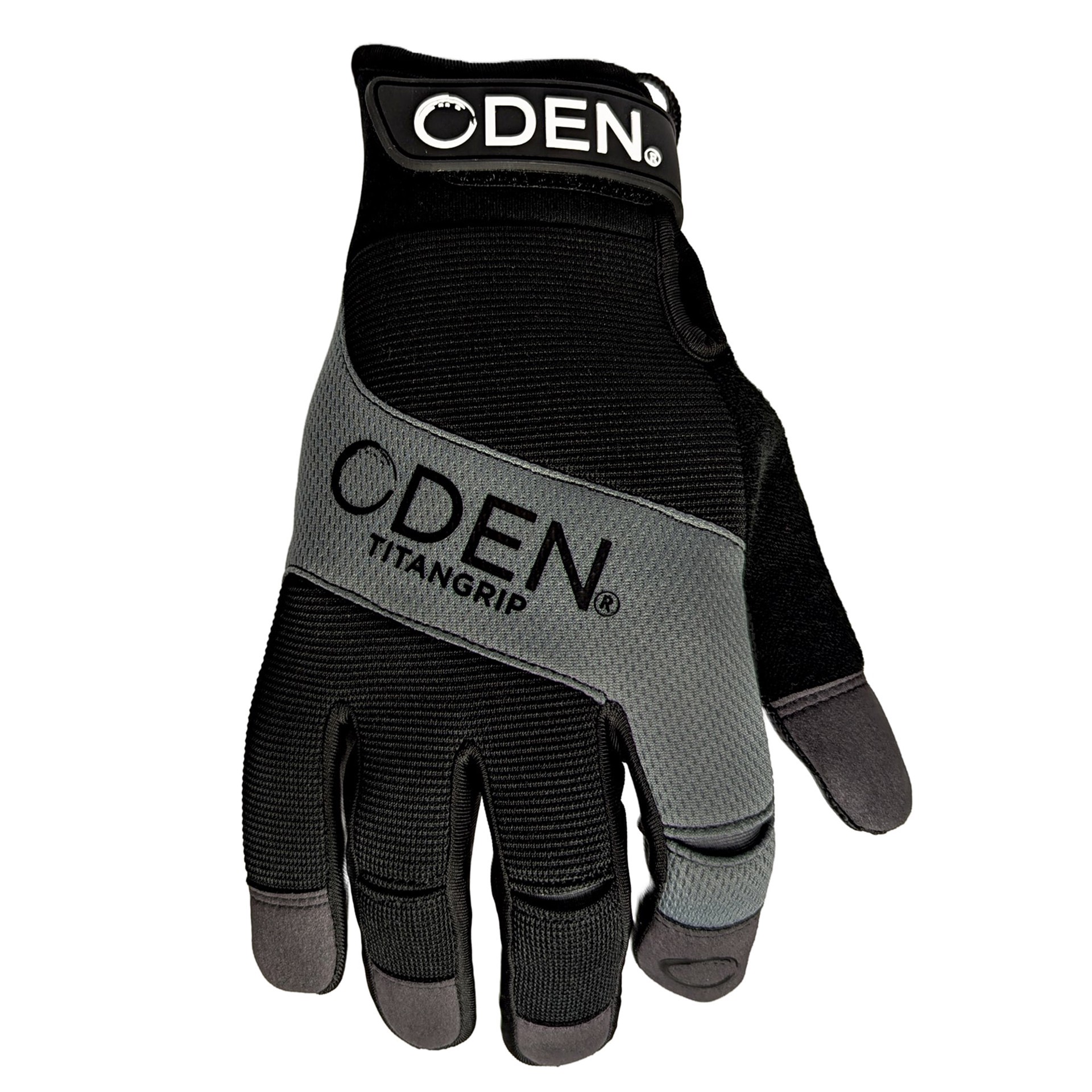 slide 2 of 4, ODEN Medium Gray Synthetic leather Utility Gloves 1 -Pairs, 1 ct