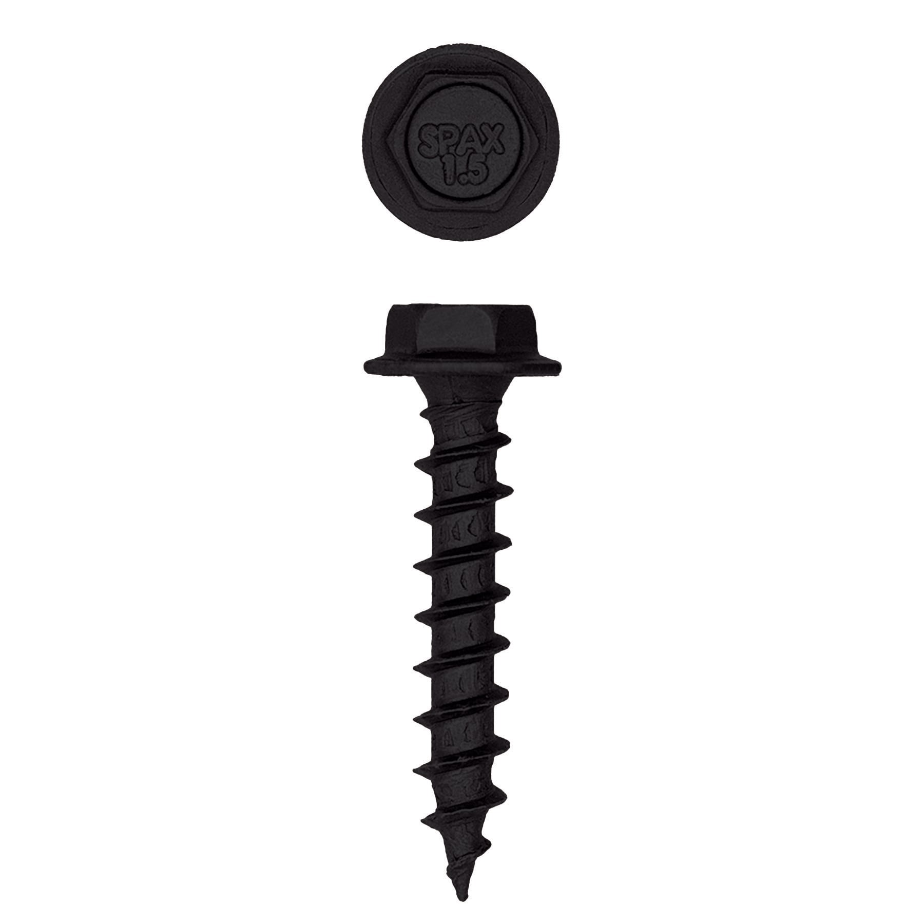 slide 2 of 6, SPAX PowerLags PowerLag # 1/4-in x 1-1/2-in Double-barrier Exterior Wood screws ( 500 -Per Box ), 1 ct