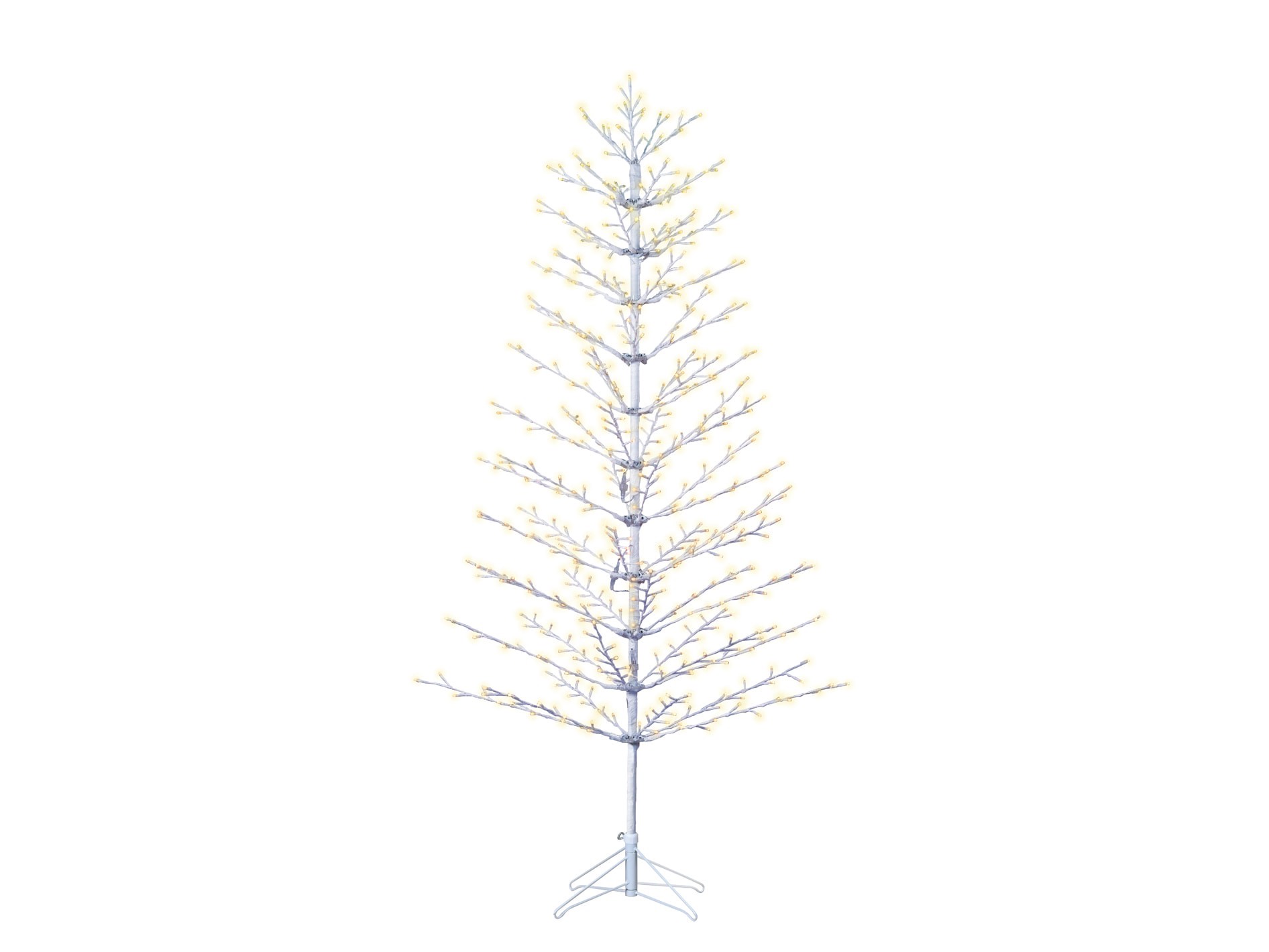 slide 1 of 6, GE 7-ft LED RGB Branch Christmas Tree Decoration, 1 ct