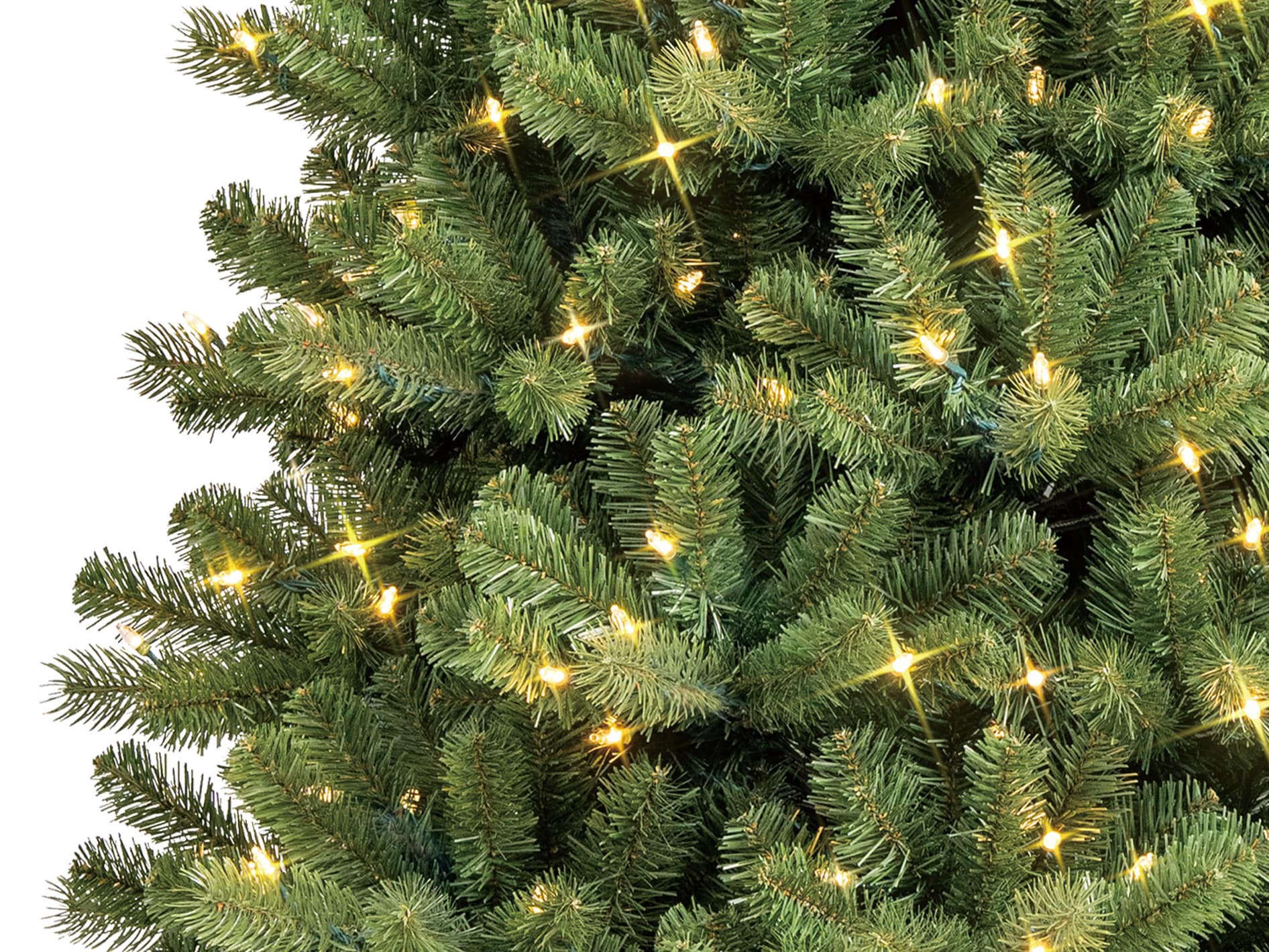 slide 3 of 6, GE 7-ft Colorado spruce Pre-lit Slim Artificial Christmas Tree with Multicolor LED Lights, 1 ct
