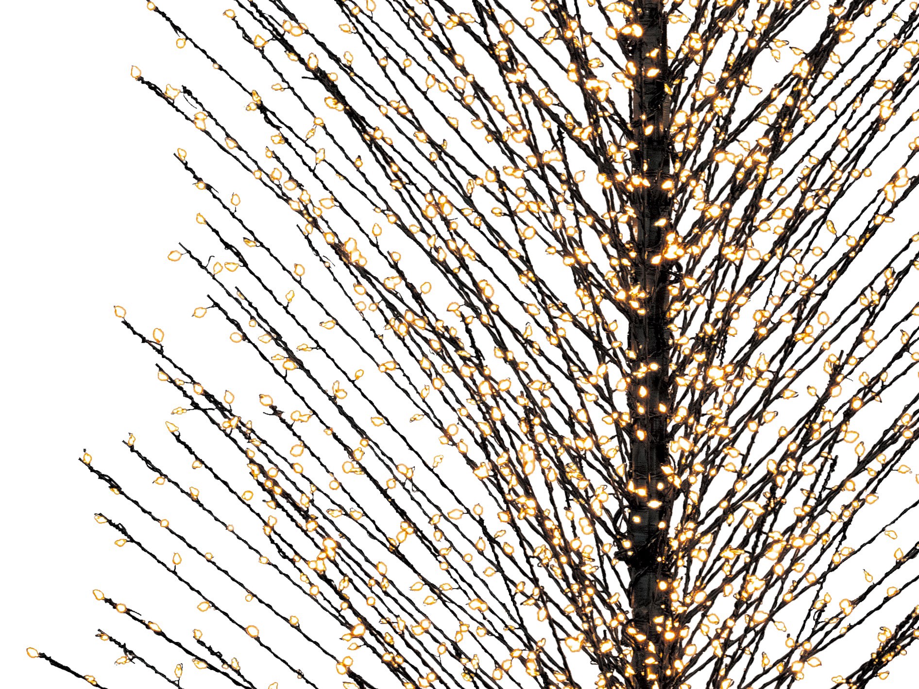 slide 2 of 6, GE 7-ft LED Twinkling Branch Christmas Tree Decoration, 1 ct