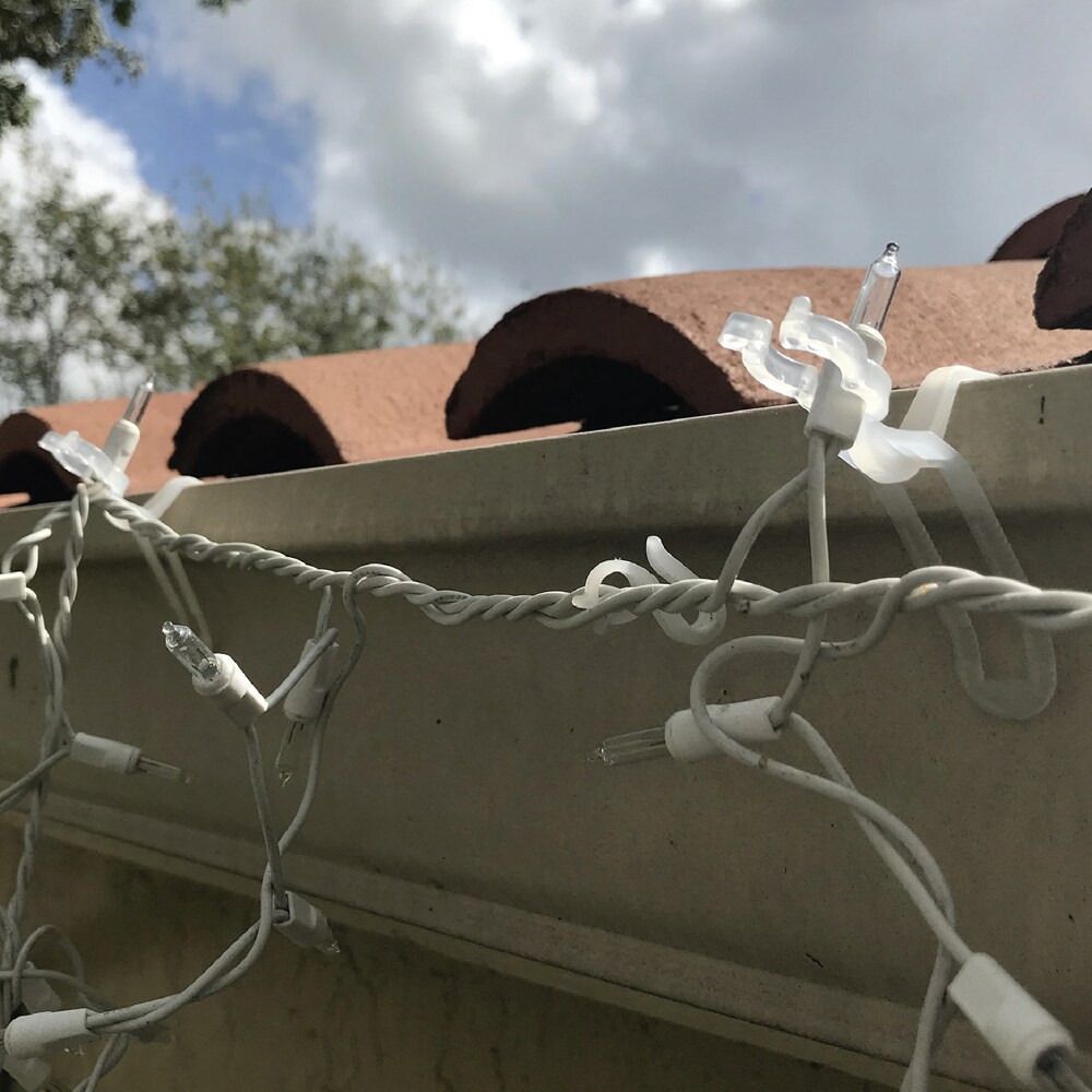 slide 4 of 5, Titan 200 -Pack Plastic Roof shingle clips, 1 ct