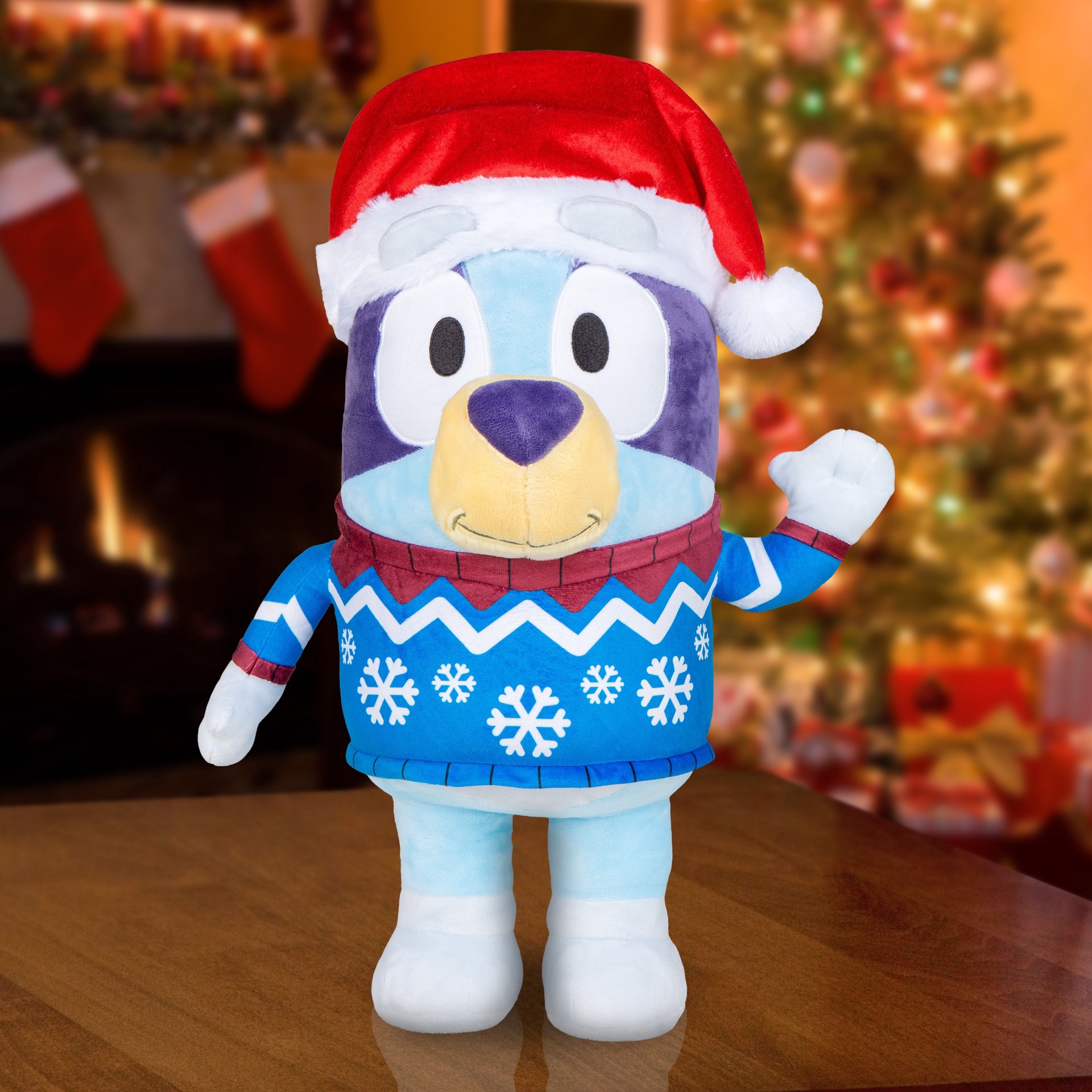 slide 6 of 6, Bluey Character Arts 12.2-in Toys Fabric Plush Toy, 1 ct