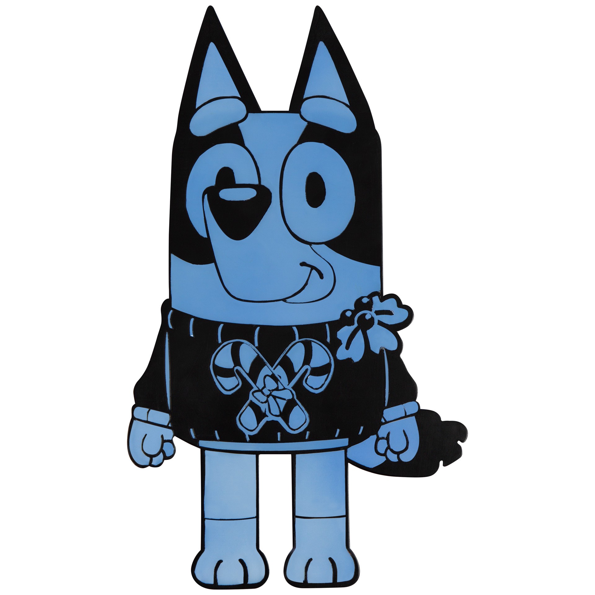 slide 2 of 6, Bluey (unlit) Multicolor Battery-operated Christmas Indoor Light Show Projector, 1 ct