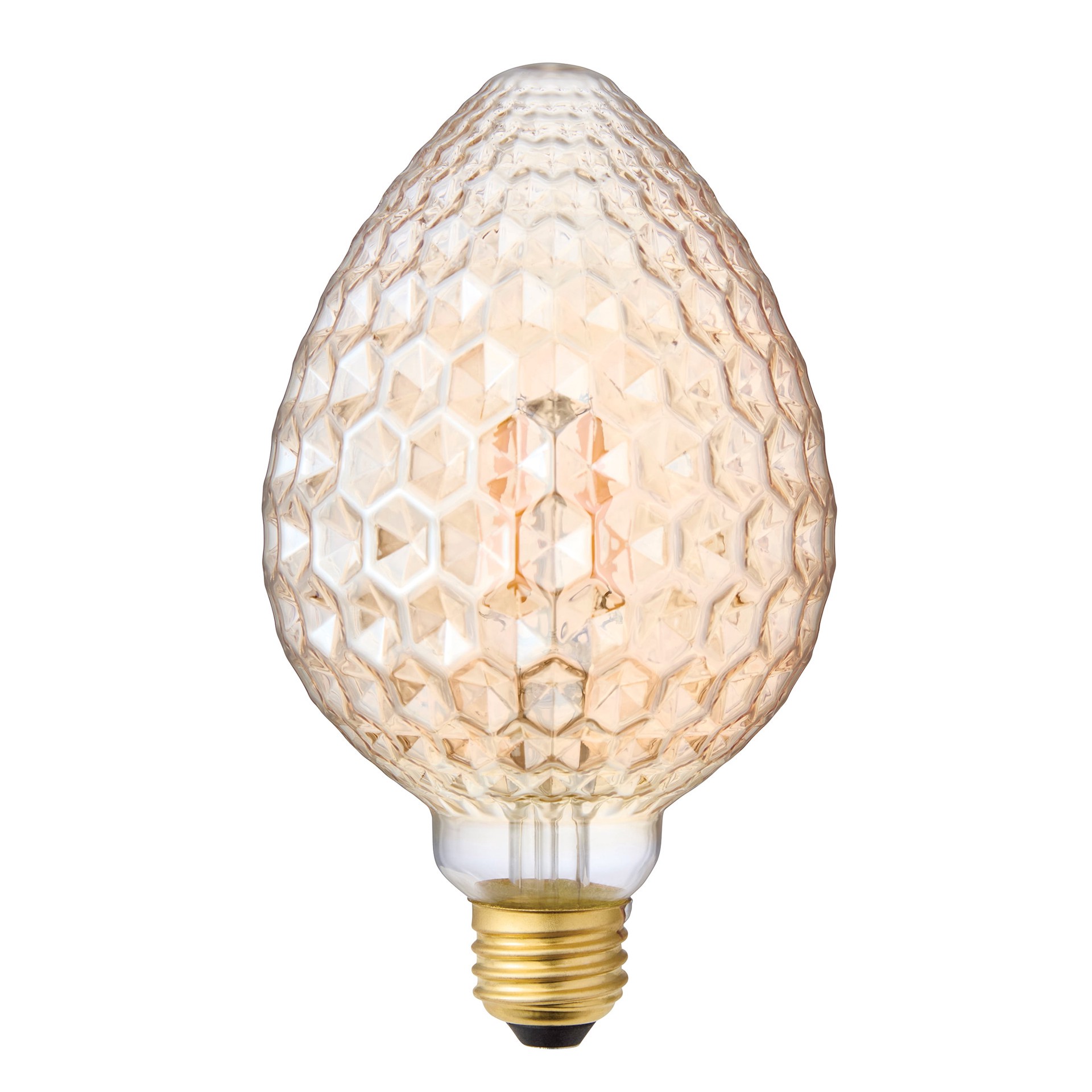 slide 2 of 4, Utilitech 40 -Watt EQ Warm white Medium base (E-26) LED General purpose Light Bulb, 1 ct
