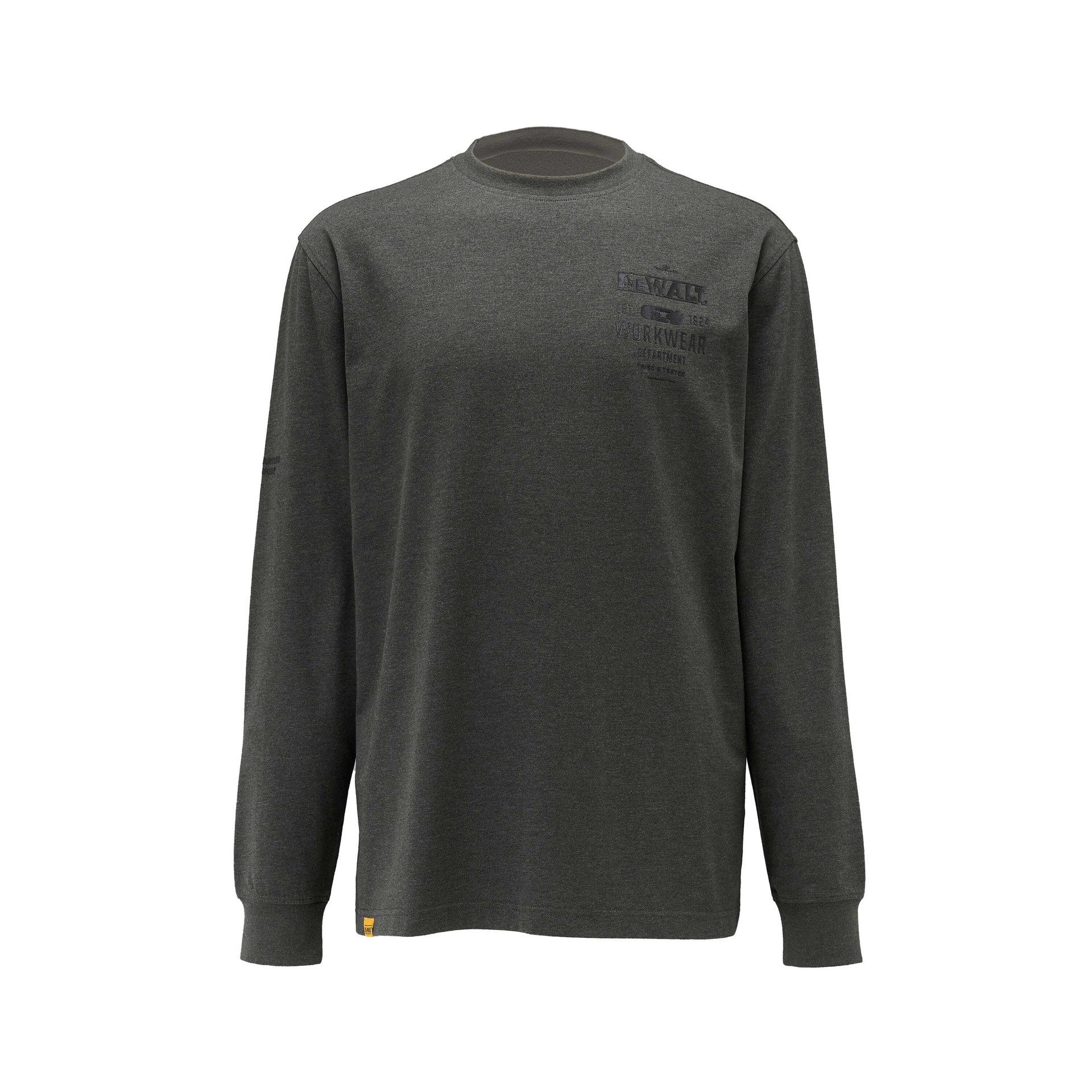 slide 1 of 4, DEWALT Men's Gray Medium weight Knit Long sleeve Solid T-shirt ( XL ), 1 ct