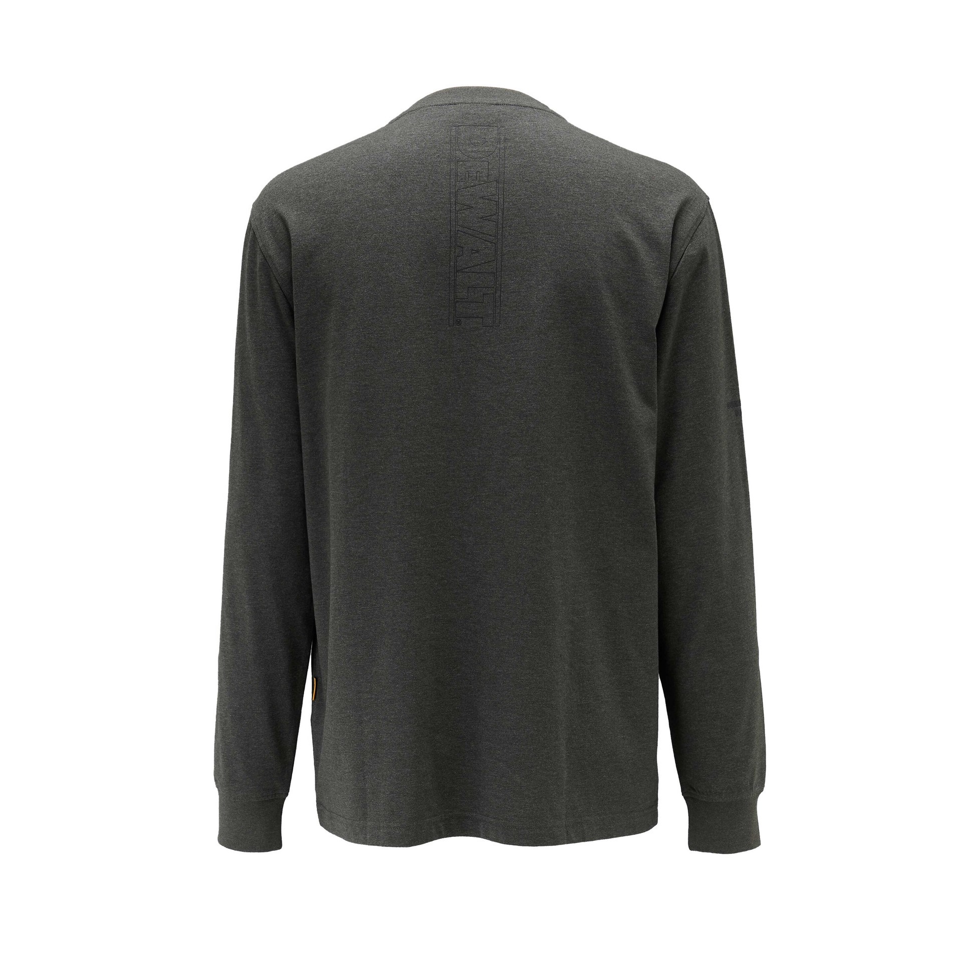 slide 2 of 4, DEWALT Men's Gray Medium weight Knit Long sleeve Solid T-shirt ( Medium ), 1 ct
