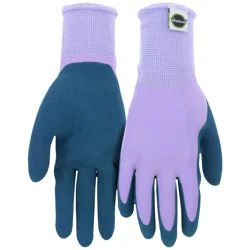 Miracle-Gro Medium Latex dipped Polyester Gardening Gloves 1 -Pairs